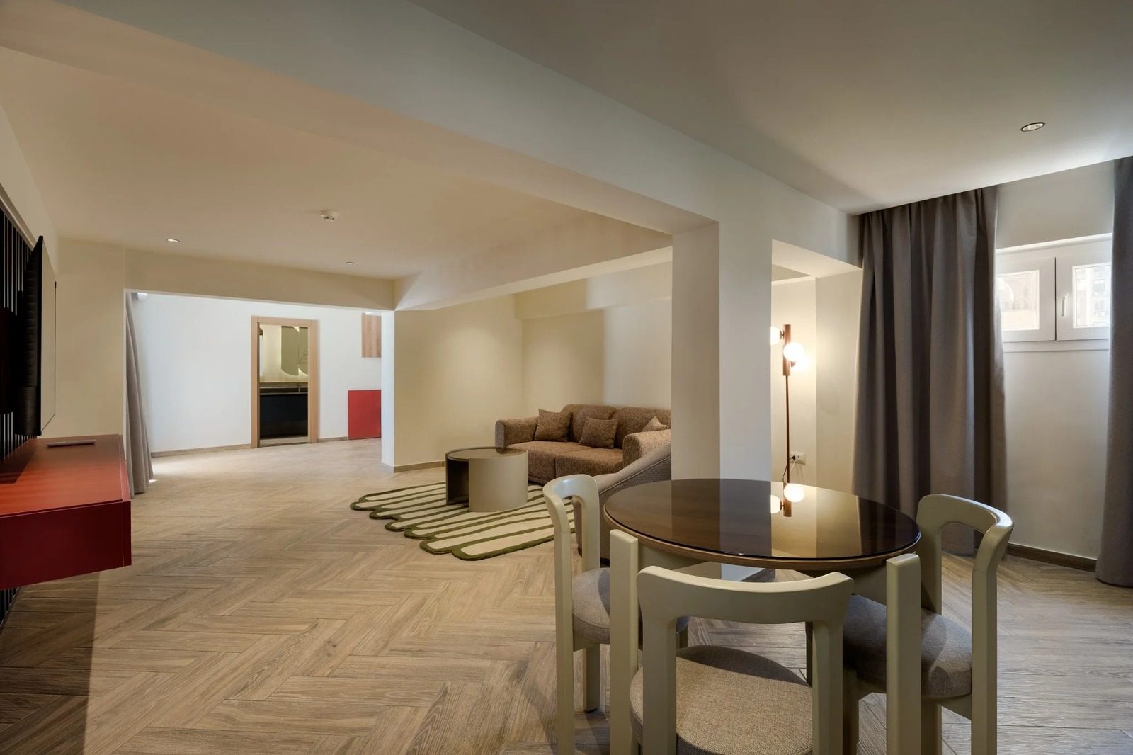 Deluxe 1BR Suite – Giza — Living Room in Near Orman Botanical Garden & Giza Zoo, off Nile St, Giza, Egypt
