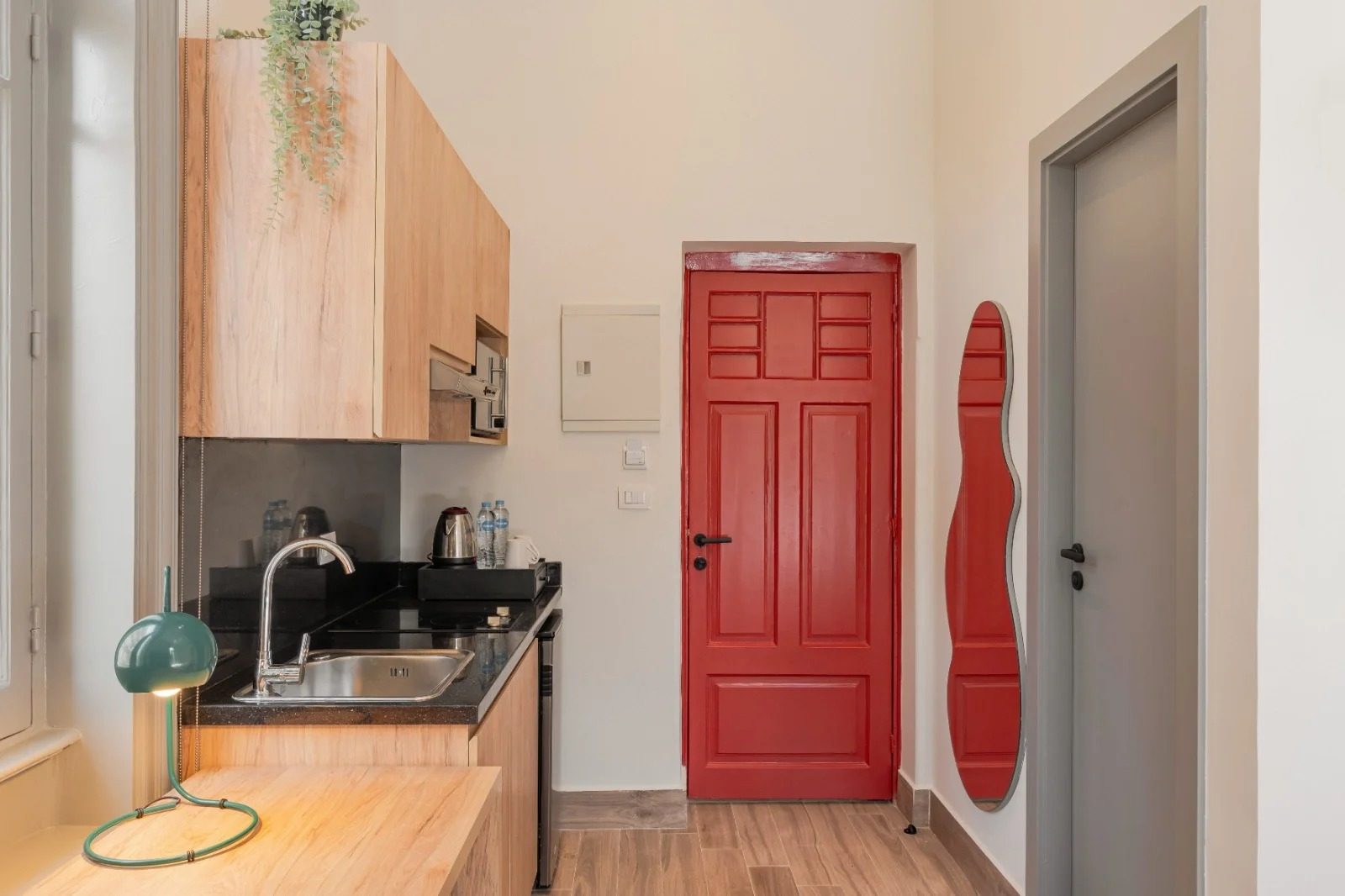 Queen Studio – Zamalek — Full Kitchen in Zamalek, Cairo, Egypt