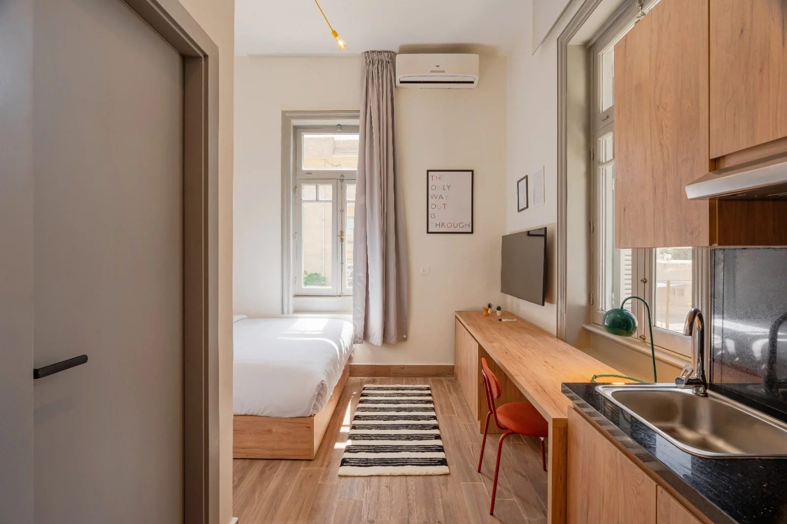 Queen Studio – Zamalek — Bedroom 1 in Zamalek, Cairo, Egypt