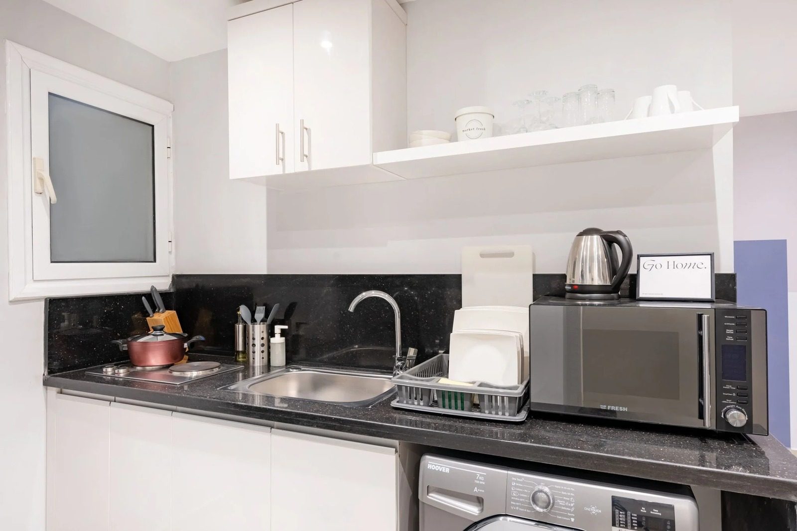 3BR Apartment – near the Pyramids — Full Kitchen in Haram district, Giza — near the Pyramids and the Grand Egyptian Museum, Egypt