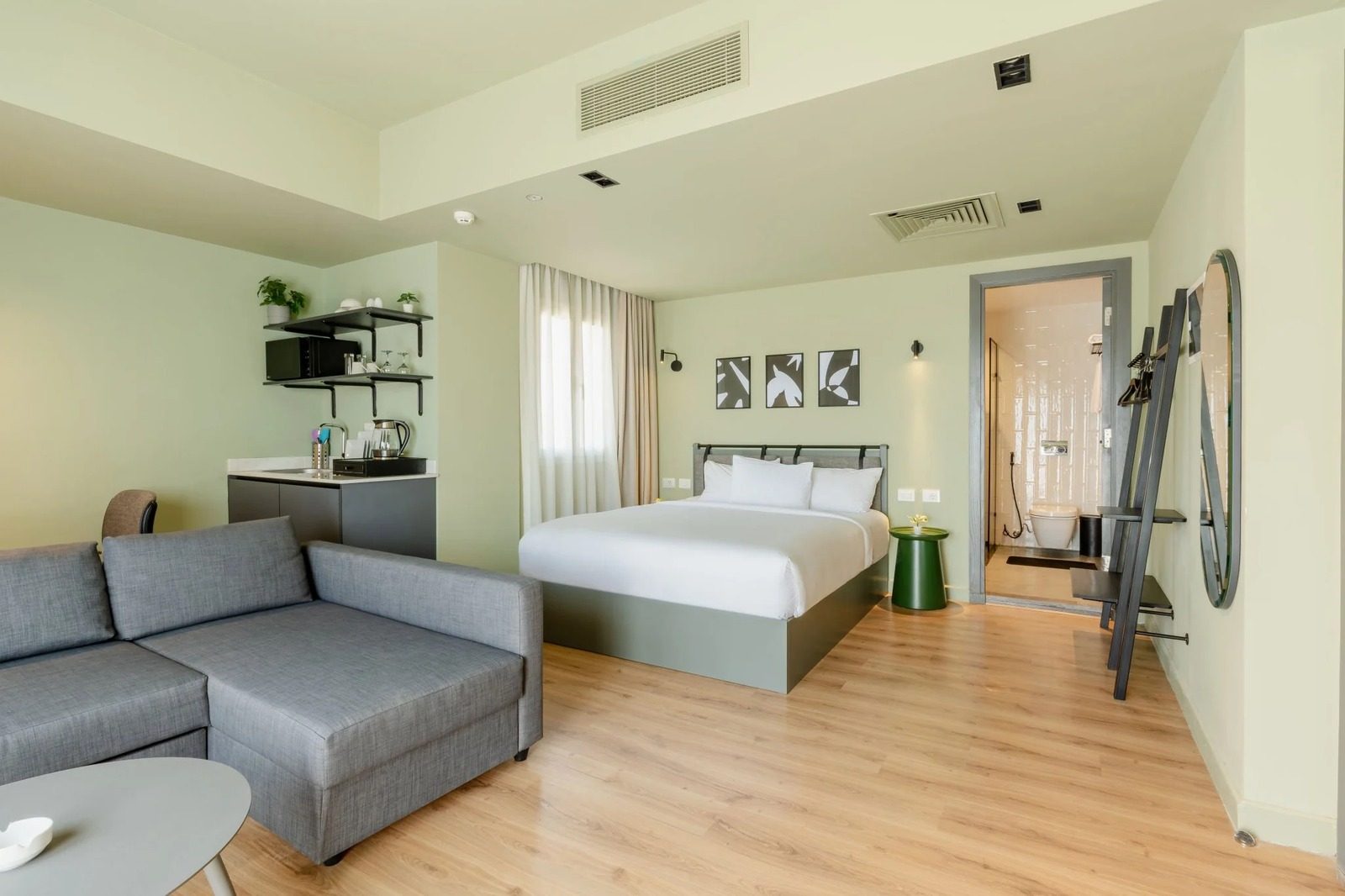 Studio with Sofa Bed – Downtown Cairo — Living Room in Downtown Cairo, a short walk to Talaat Harb Square and Tahrir Square, Egypt