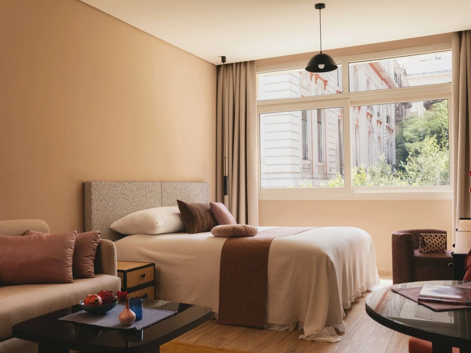 Executive Studio with Sofa – Downtown Cairo — Bedroom 1 in Downtown Cairo, near Adly St and Talaat Harb Square, Egypt
