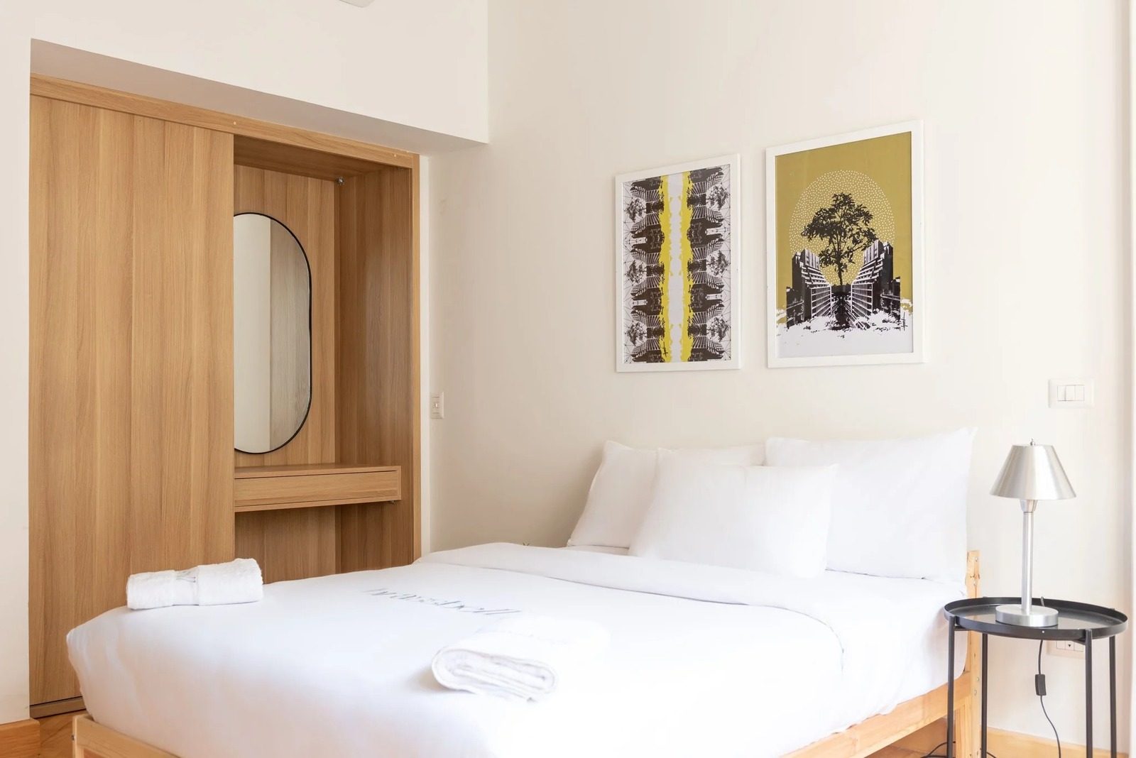 Superior 1BR Apartment – City View – Downtown Cairo — Bedroom 1 in Downtown Cairo, a short walk to Talaat Harb Square and Tahrir Square, Egypt