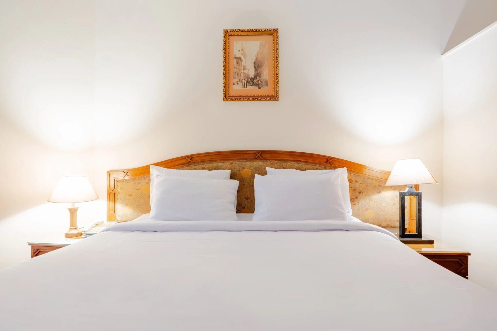 Standard King Room – City View – Nile-side Hotel, Zamalek — Bedroom 1 in Nile side of Zamalek, Cairo, Egypt — photo 3