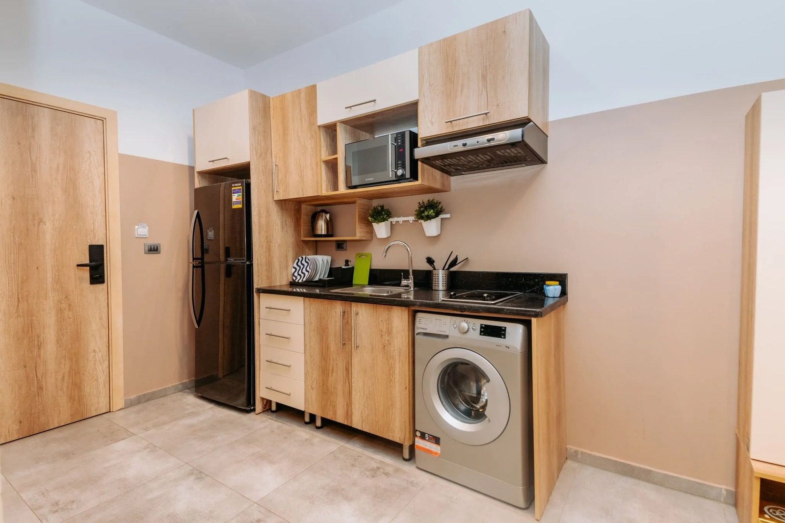 Bright 2BR Apartment – Zamalek — Full Kitchen in Central Zamalek, Cairo — close to 26th of July St, Egypt