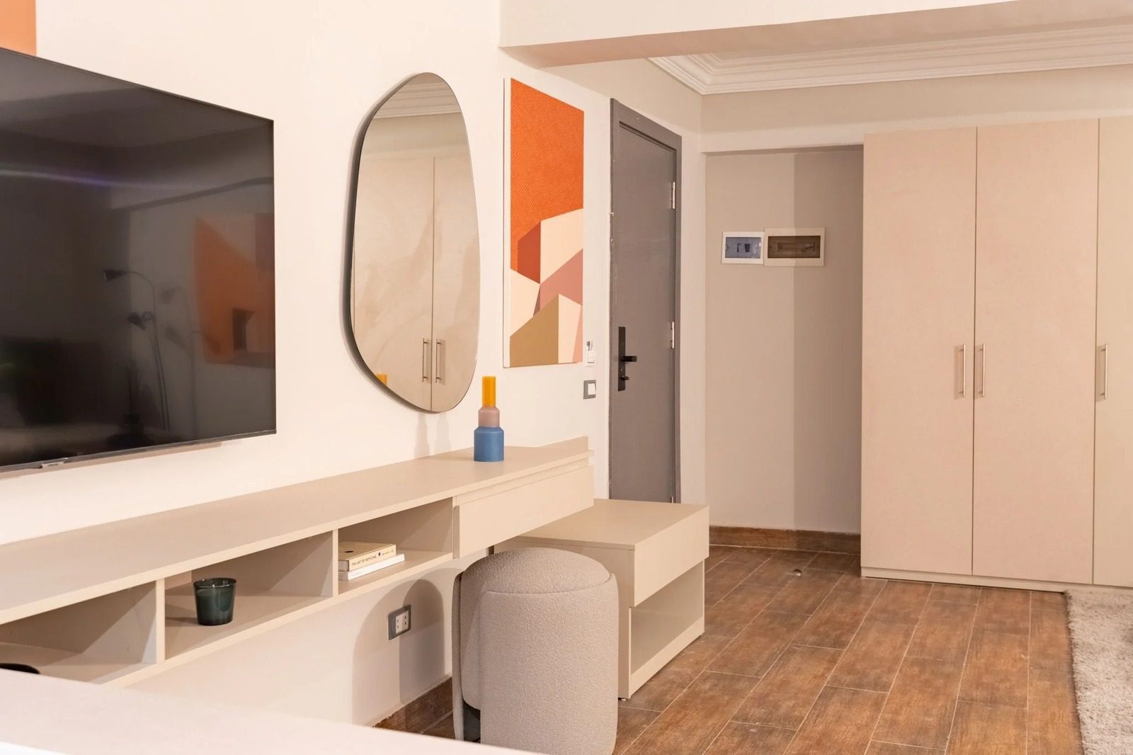 Compact Studio – Giza — Living Room in Giza Nile side, near Orman Botanical Garden & Cairo University, Egypt — photo 2