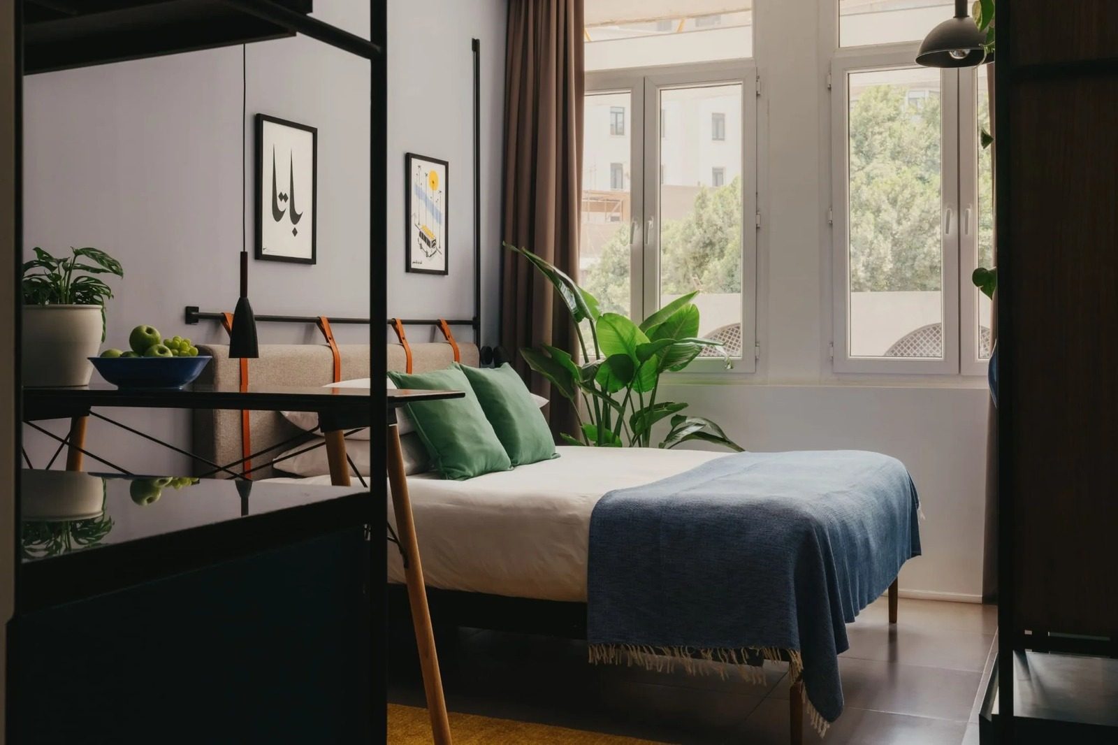 Bright Studio – Downtown Cairo — Bedroom 1 in Downtown Cairo, near Tahrir Square and Talaat Harb St, Egypt