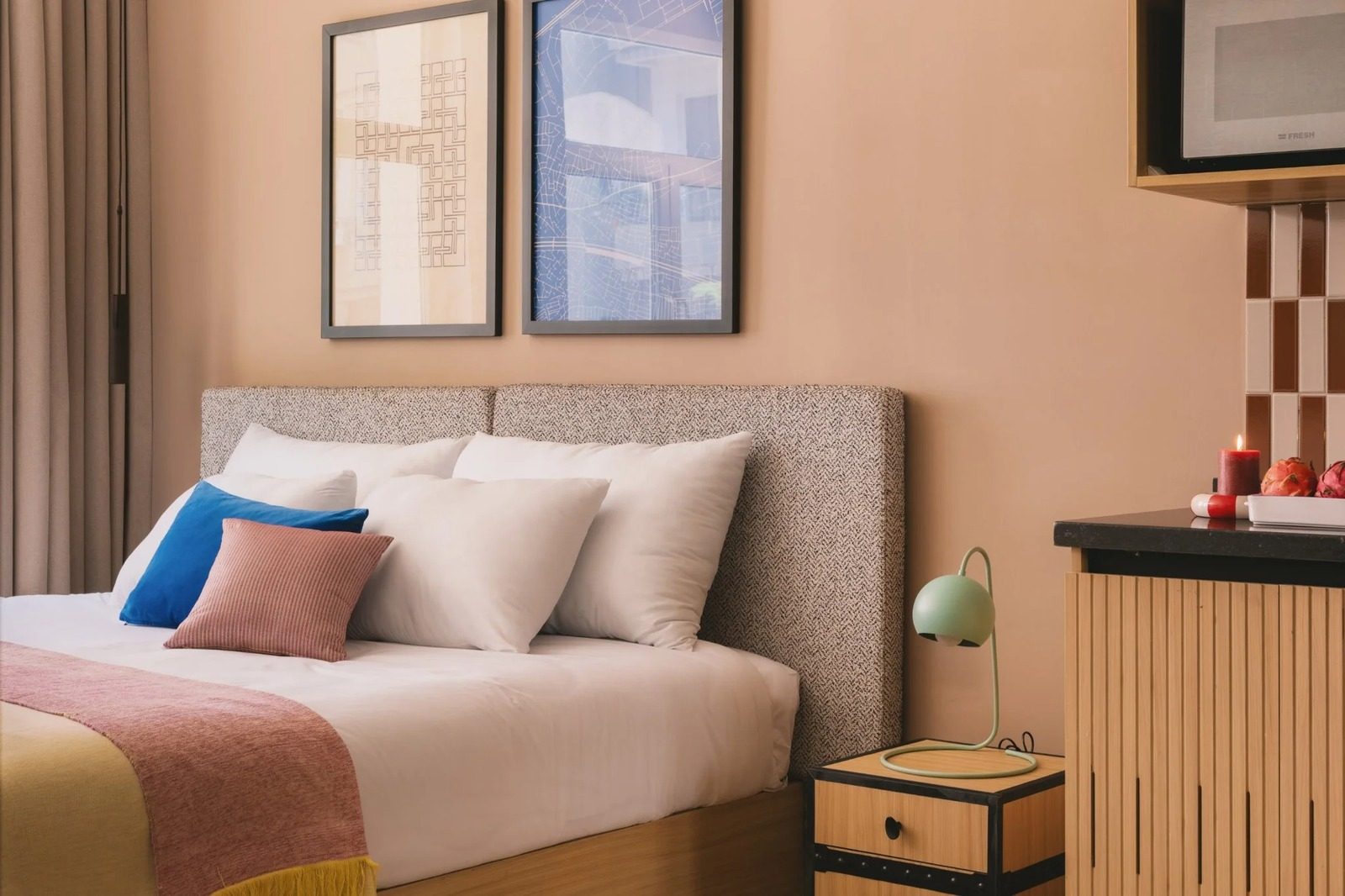 Modern Studio – Downtown Cairo — Bedroom 1 in Downtown Cairo, near Adly St and Talaat Harb Square, Egypt