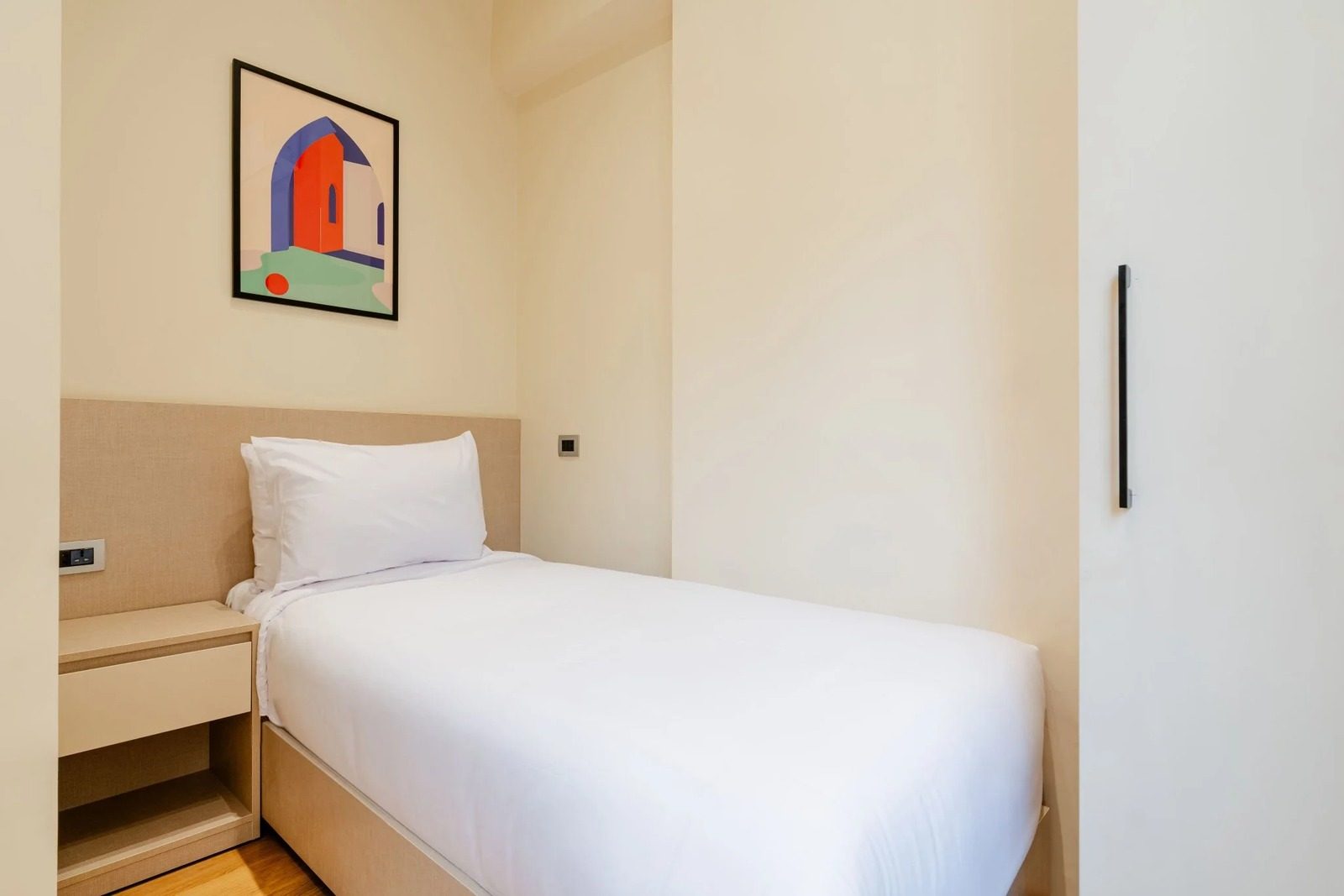 Modern 2BR Apartment – City View – Zamalek — Bedroom 2 in Zamalek, Cairo, Egypt