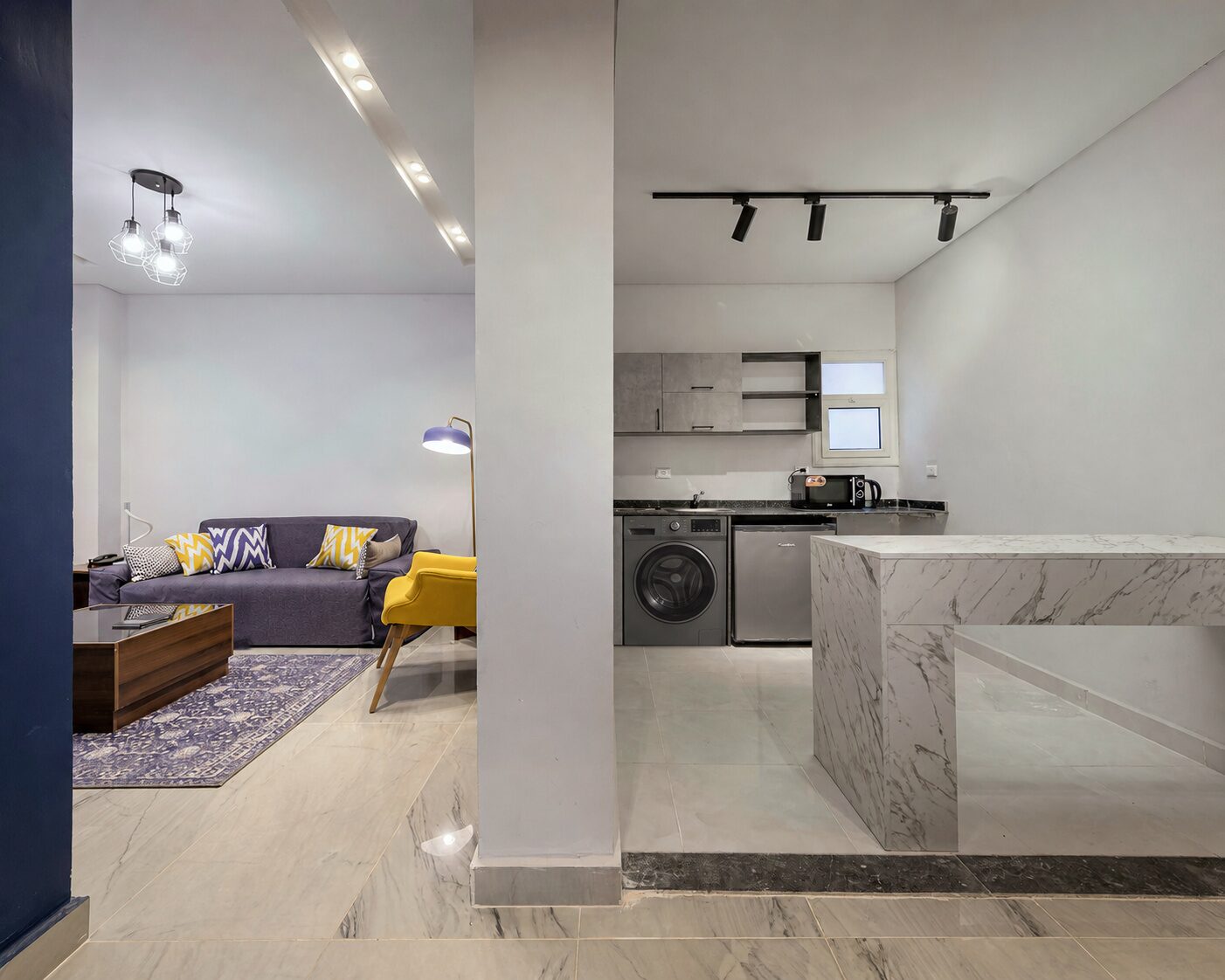 Travelholic Breeze Garden 2BR Apartment | 90 Residence 106 — Full Kitchen in Travelholic 90st Residence. Unit 106., Egypt — photo 3