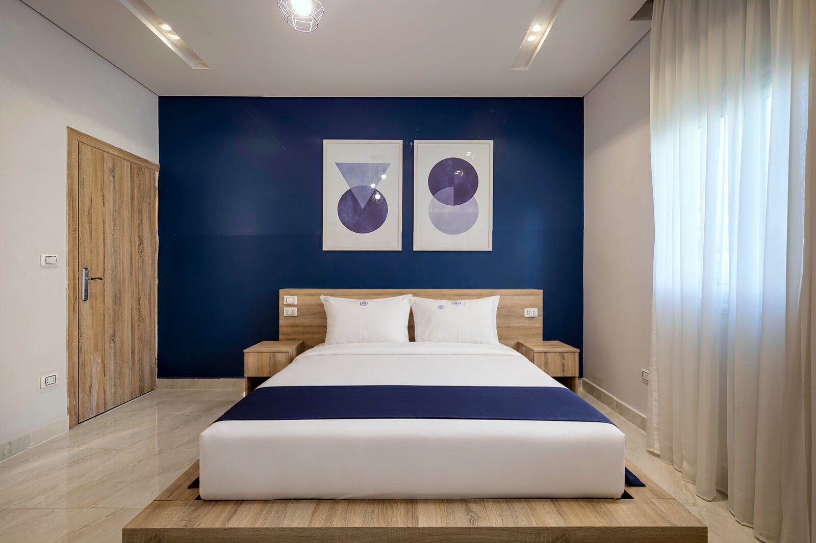 Travelholic Breeze Garden 2BR Apartment | 90 Residence 106 — Bedroom 1 in Travelholic 90st Residence. Unit 106., Egypt