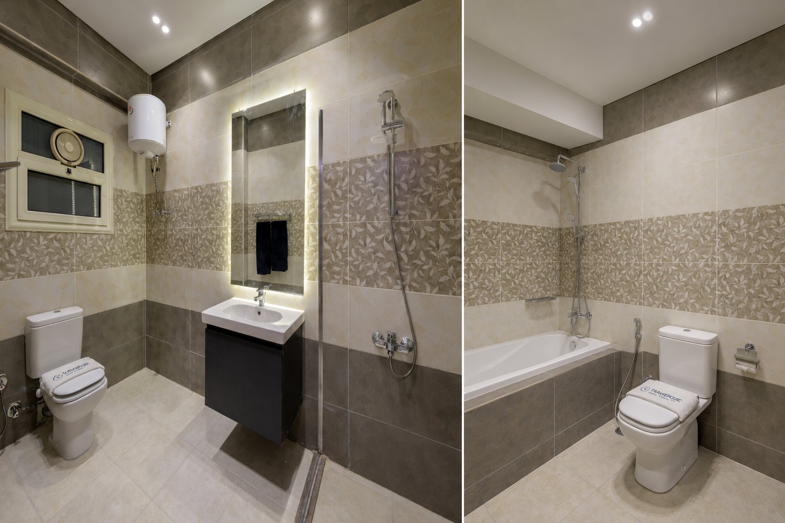 Travelholic Breeze Garden 2BR Apartment | 90 Residence 106 — Full bathroom 2 in Travelholic 90st Residence. Unit 106., Egypt