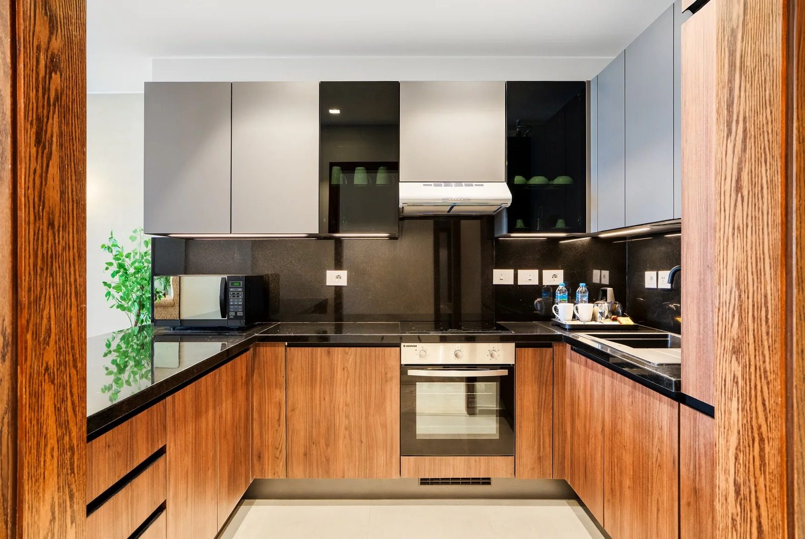 Warm 2BR Apartment with Kitchen – Aeon Towers, Sheikh Zayed — Full Kitchen in Aeon Towers, Sheikh Zayed City, Egypt