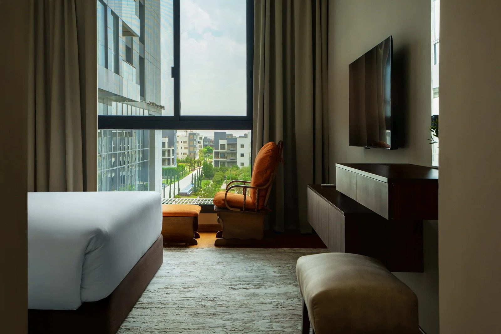 Warm 2BR Apartment with Kitchen – Aeon Towers, Sheikh Zayed — Bedroom 1 in Aeon Towers, Sheikh Zayed City, Egypt — photo 2