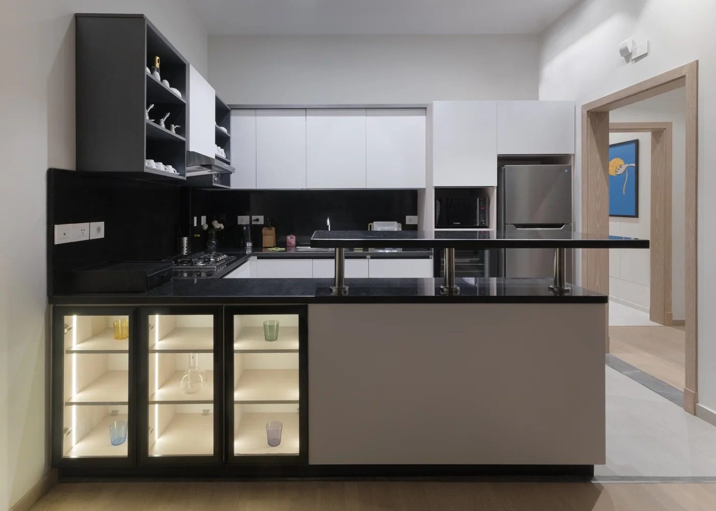 2BR Apartment with Private Garden – Aeon Towers, Sheikh Zayed — Full Kitchen in Aeon Towers, Sheikh Zayed City, Egypt — photo 2