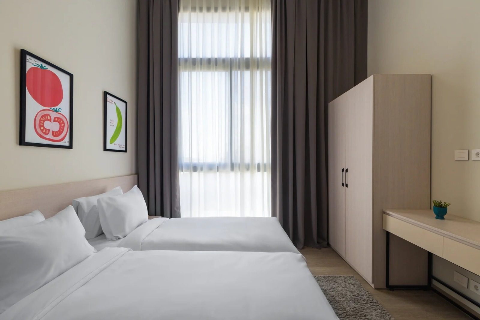 2BR Apartment with Private Garden – Aeon Towers, Sheikh Zayed — Bedroom 2 in Aeon Towers, Sheikh Zayed City, Egypt