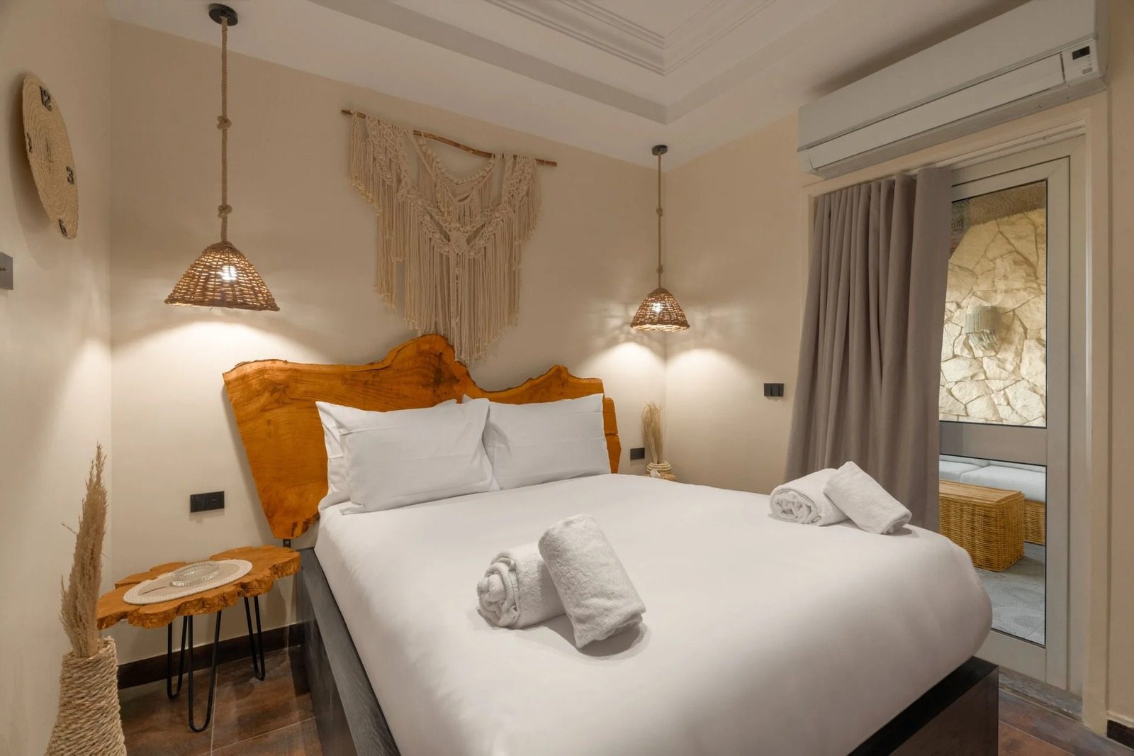 Modern Deluxe Studio with Balcony – Zamalek — Bedroom 1 in Zamalek, Cairo, Egypt
