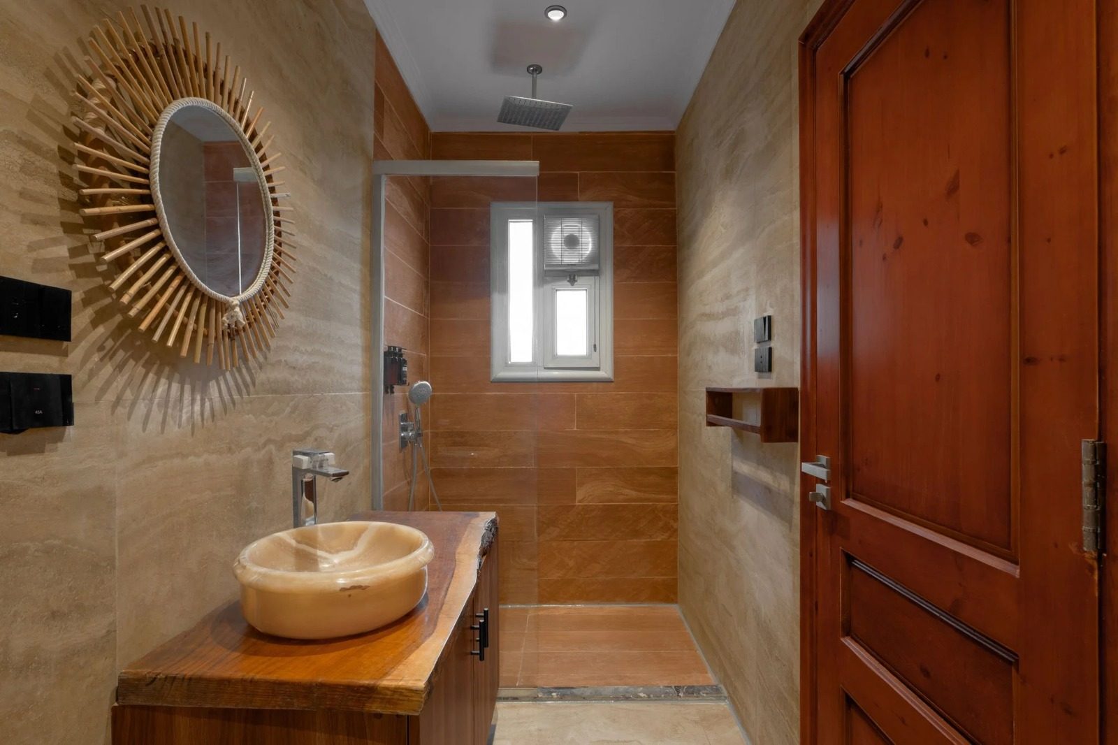Modern Deluxe Studio with Balcony – Zamalek — Full bathroom 1 in Zamalek, Cairo, Egypt