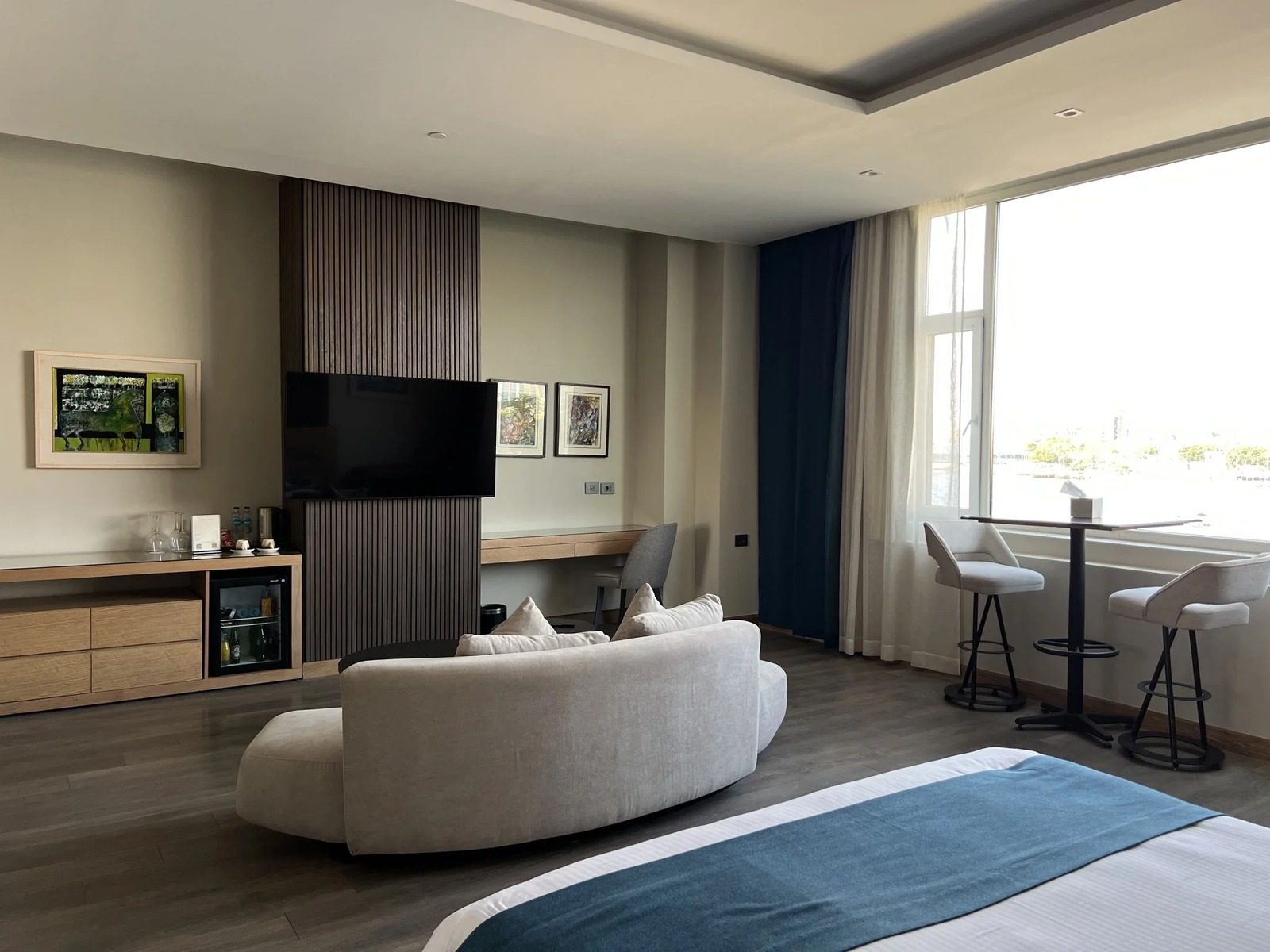 Suite – Nile View – Nile-front Hotel, Zamalek — Living Room in Northern Zamalek on the Nile, Cairo, Egypt — photo 3