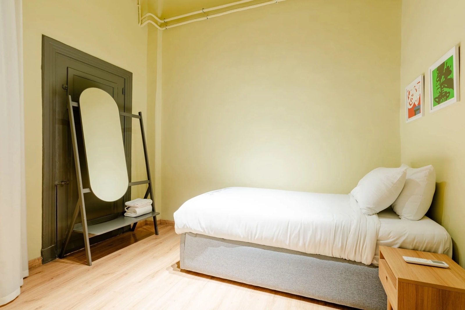 Modern 2BR Apartment – City View – Alexandria — Bedroom 2 in Nabi Daniel St, central Alexandria — near Raml Station and the Corniche, Egypt
