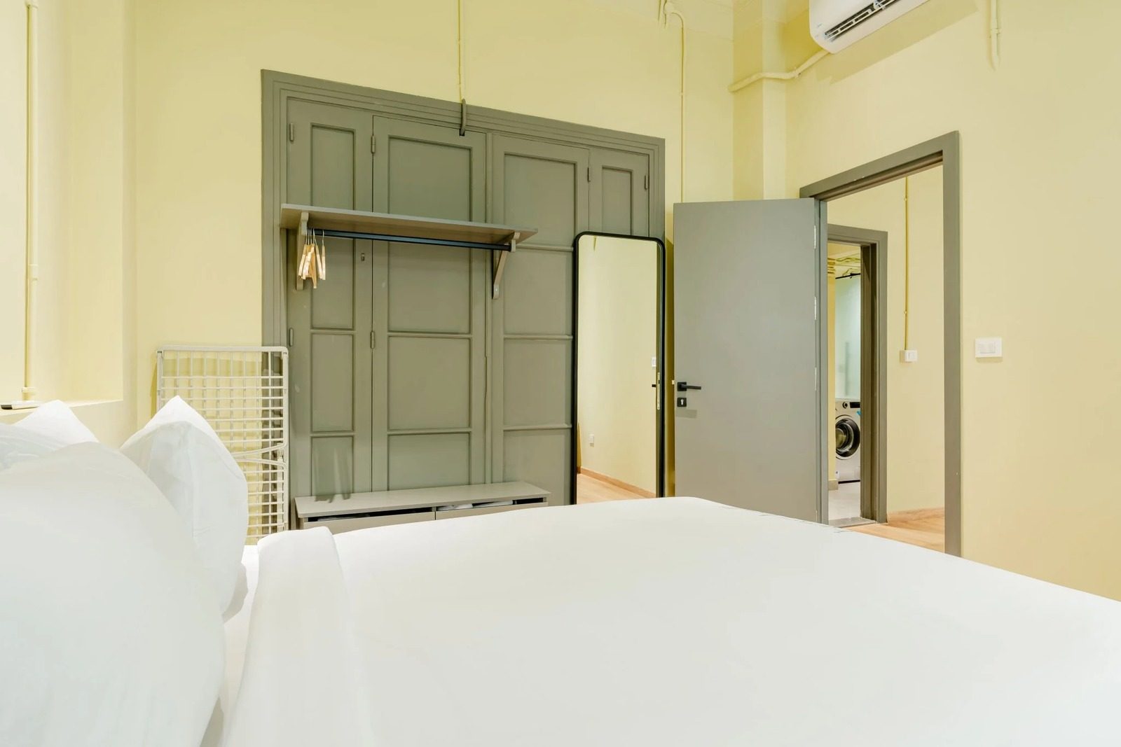 Modern 2BR Apartment – City View – Alexandria — Bedroom 2 in Nabi Daniel St, central Alexandria — near Raml Station and the Corniche, Egypt — photo 2
