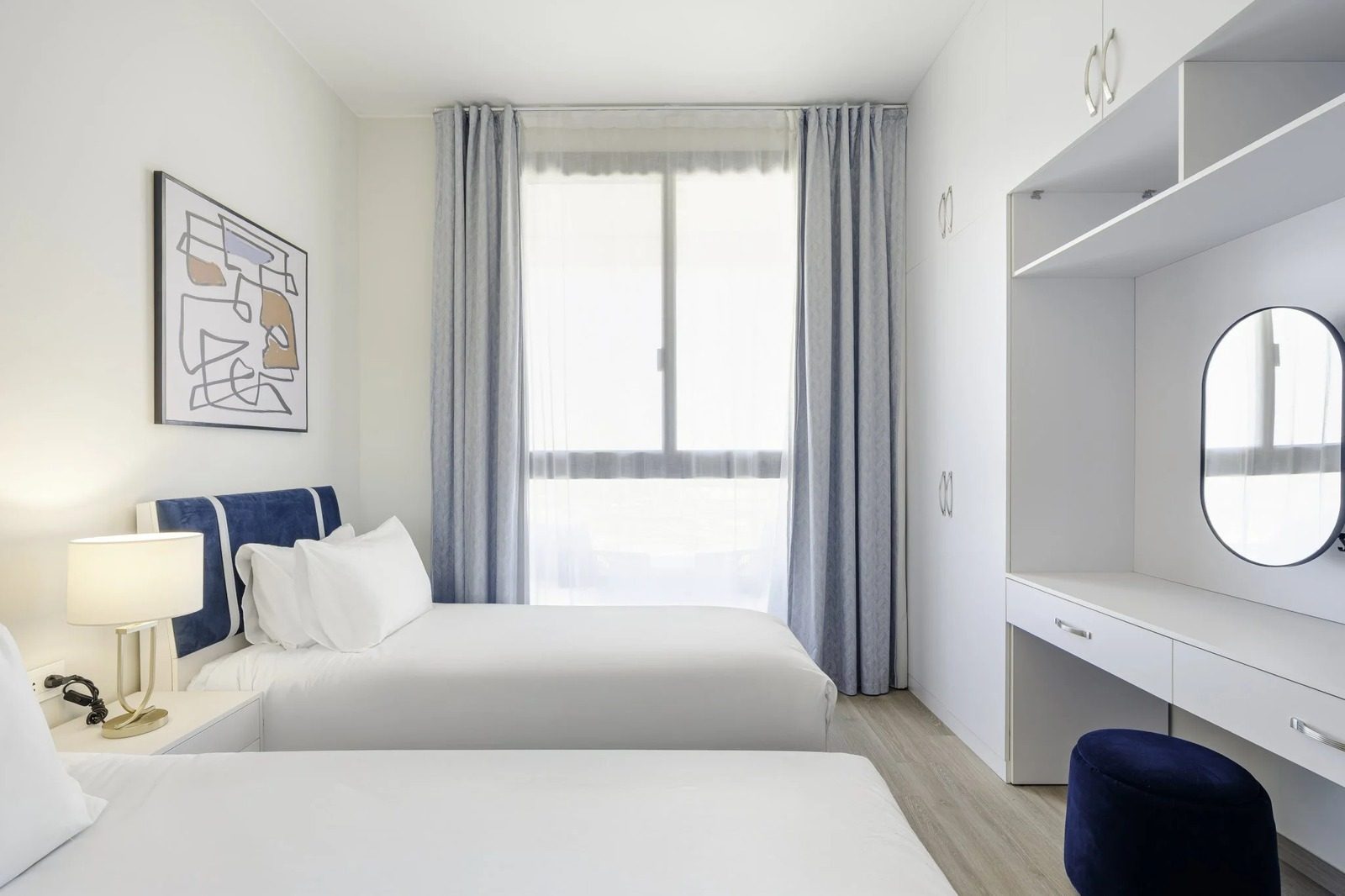 Airy 2BR Apartment with Kitchen – Aeon Towers, Sheikh Zayed — Bedroom 2 in Aeon Towers, Sheikh Zayed City, Egypt