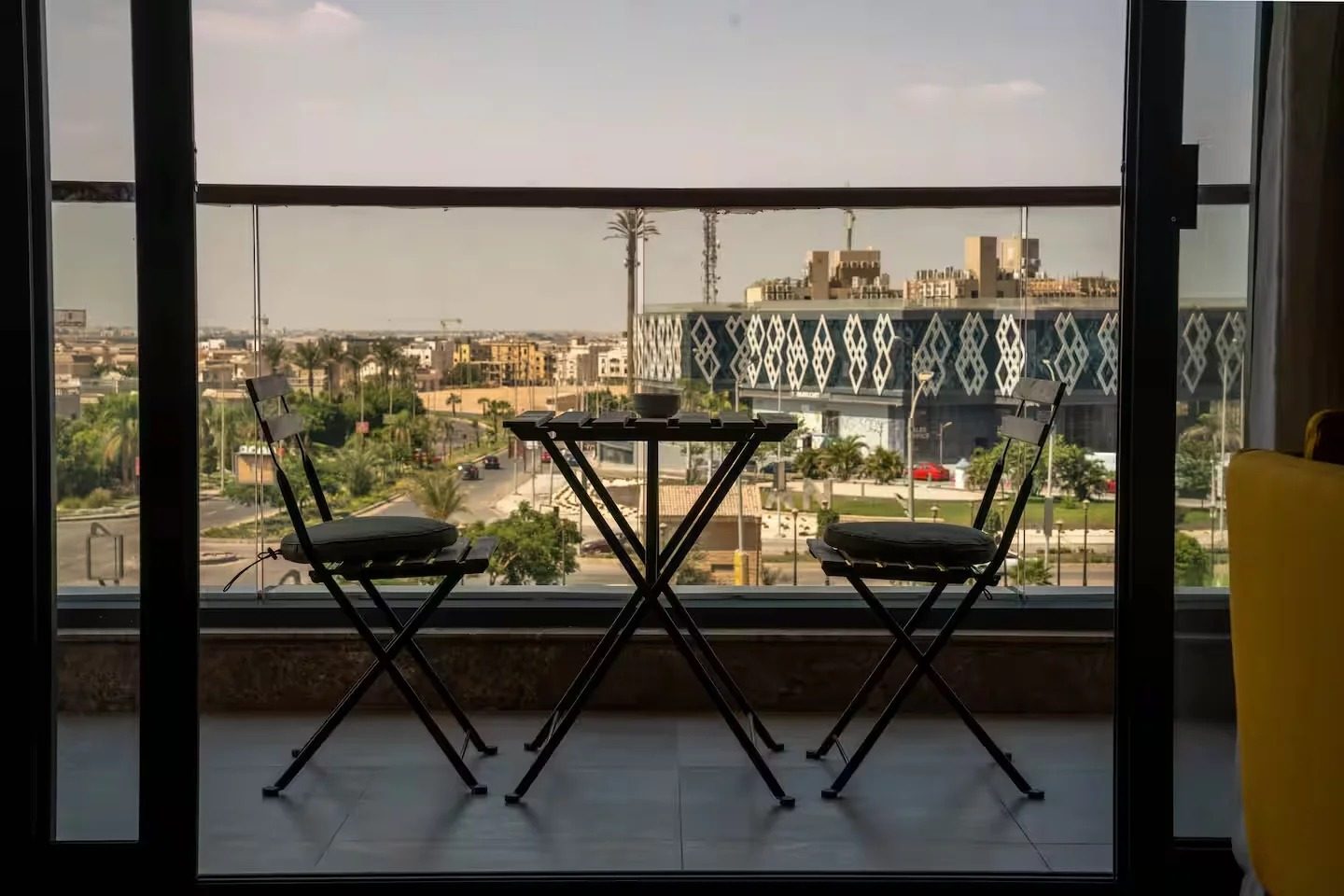 Bright 1BR Apartment with Balcony – Aeon Towers, Sheikh Zayed — Balcony in Aeon Towers, Sheikh Zayed City, Egypt