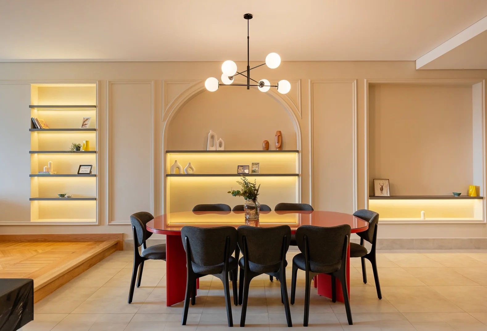3BR Apartment – Nile View – Zamalek — Dining Area in Nile side of Zamalek, Cairo, Egypt — photo 2