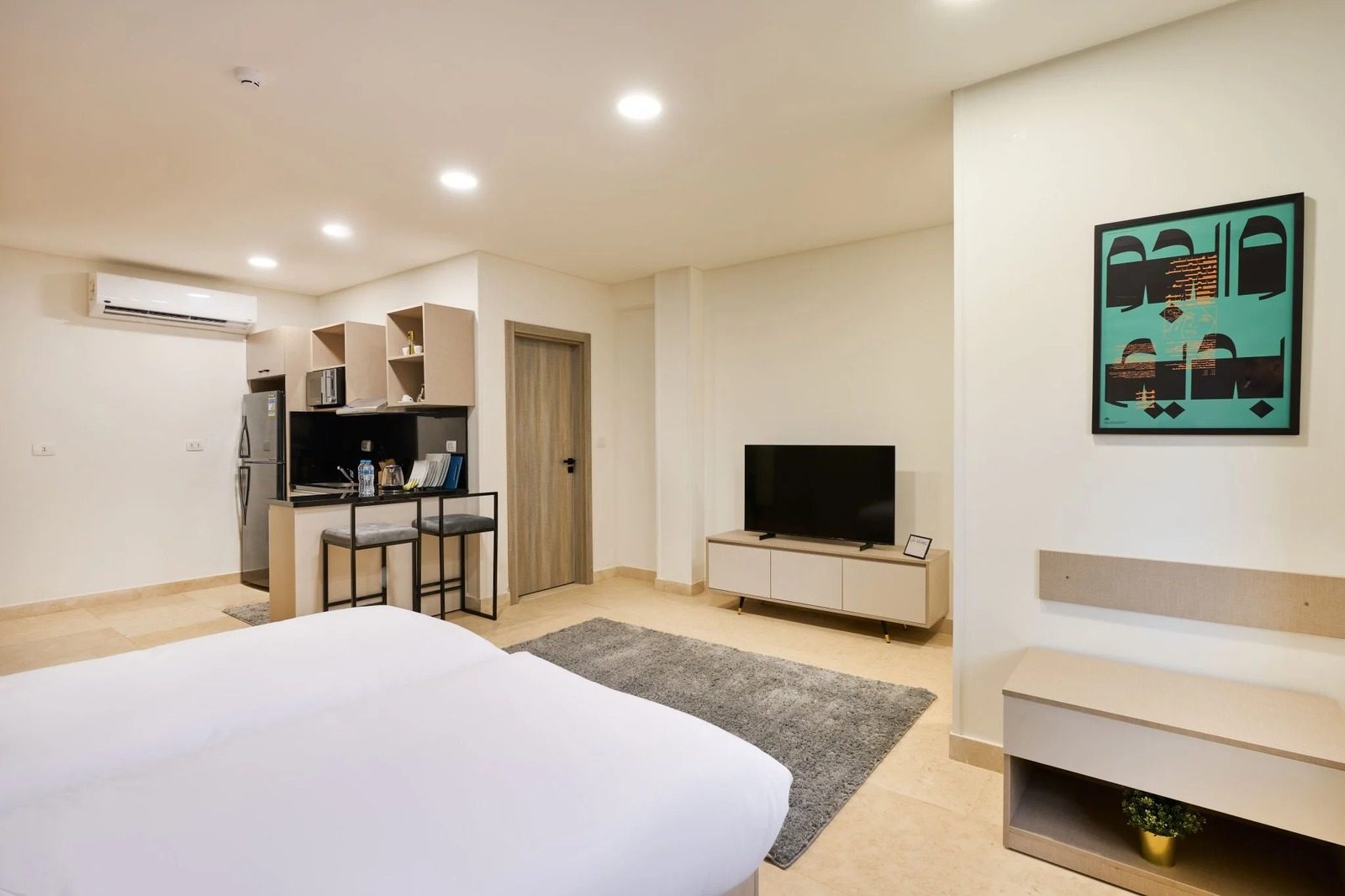 Studio – New Cairo — Bedroom 1 in Fifth Settlement, New Cairo — near 90th Street, Egypt — photo 3