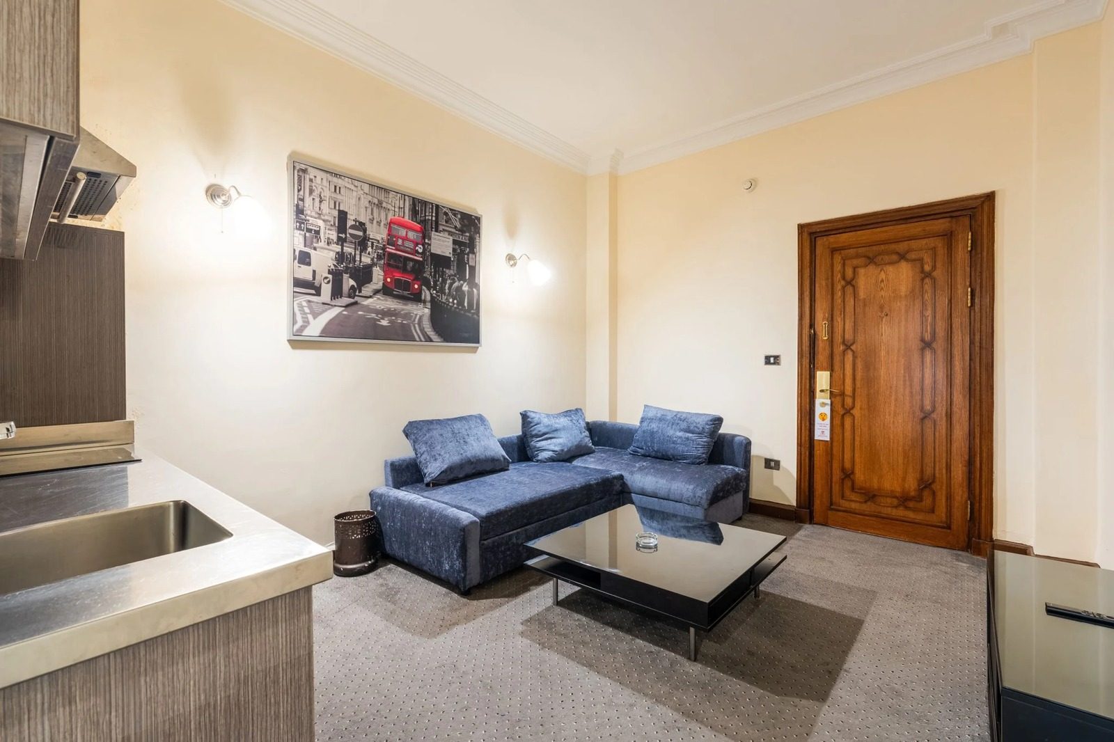 2BR Suite – Nile View – Nile-side Hotel, Zamalek — Living Room in Nile side of Zamalek, Cairo, Egypt