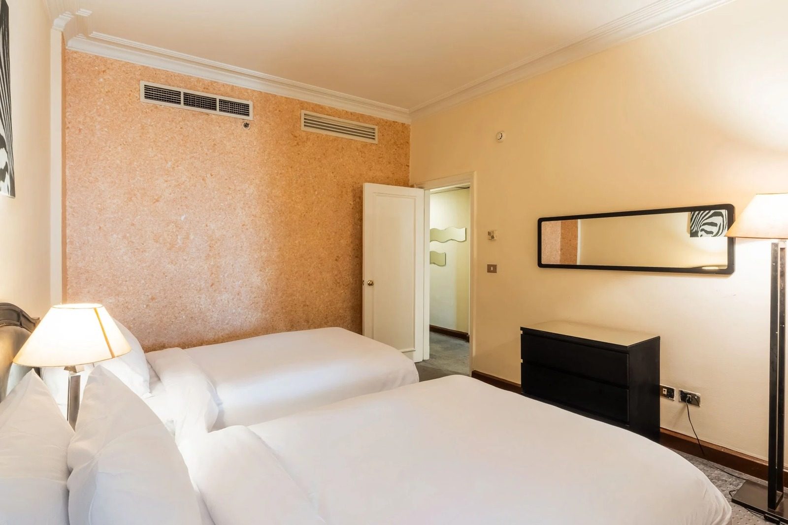 2BR Suite – Nile View – Nile-side Hotel, Zamalek — Bedroom 2 in Nile side of Zamalek, Cairo, Egypt — photo 3