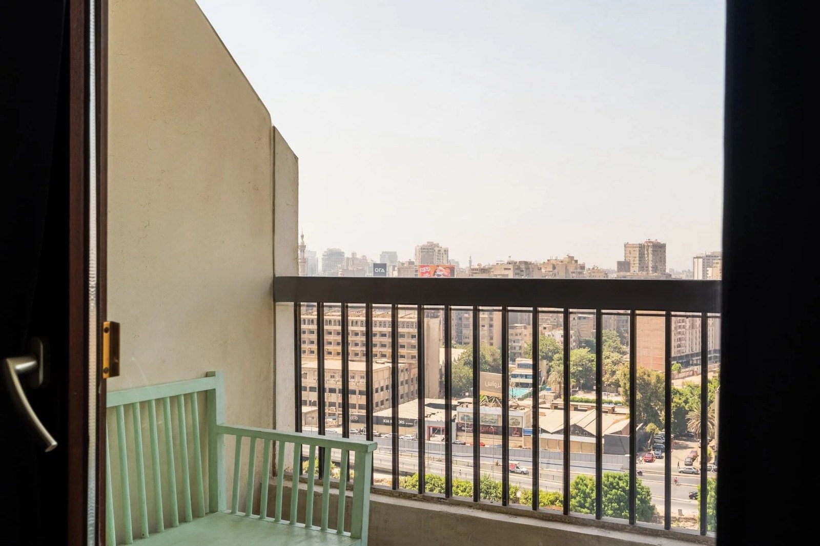 2BR Suite – Nile View – Nile-side Hotel, Zamalek — Balcony in Nile side of Zamalek, Cairo, Egypt