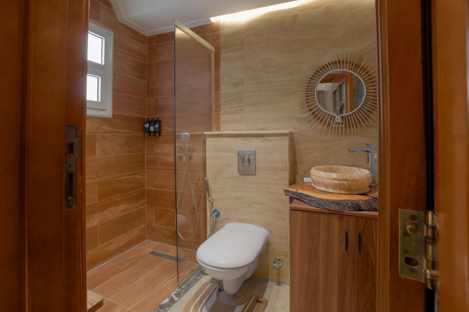 Charming 2BR Apartment – Zamalek — Full bathroom 1 in Zamalek, Cairo, Egypt