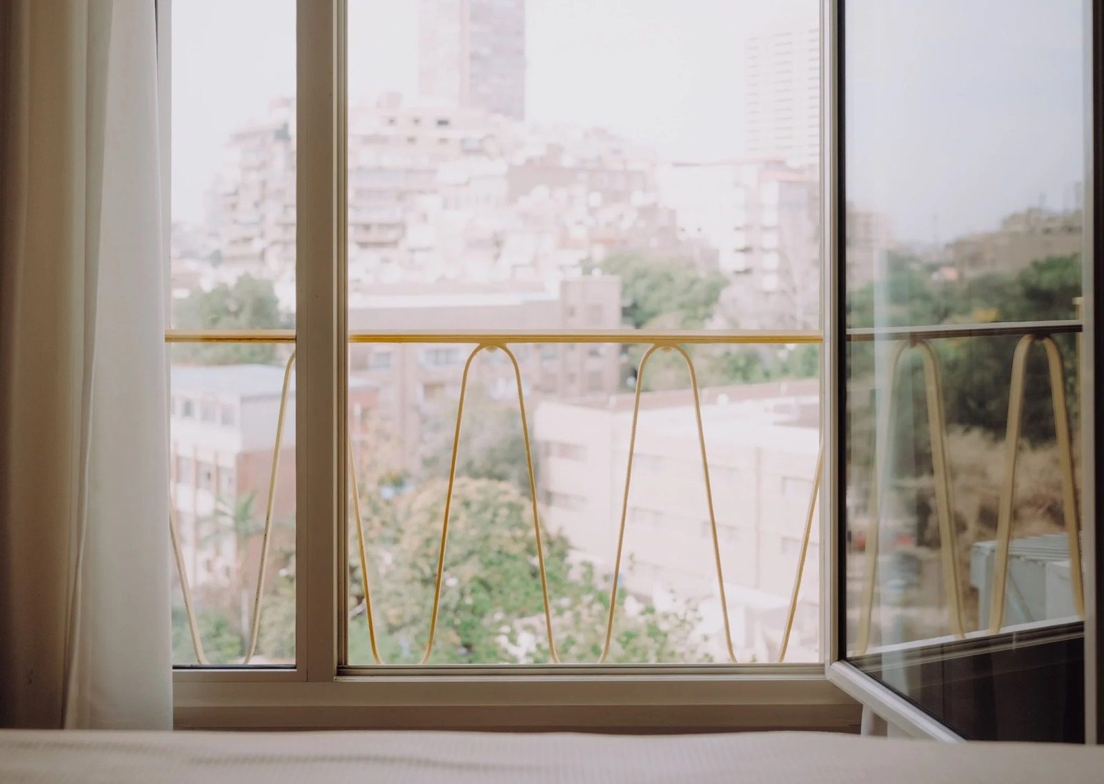 Standard Room with Balcony & Breakfast – Boutique Hotel, Zamalek — Balcony in Zamalek, Cairo, Egypt