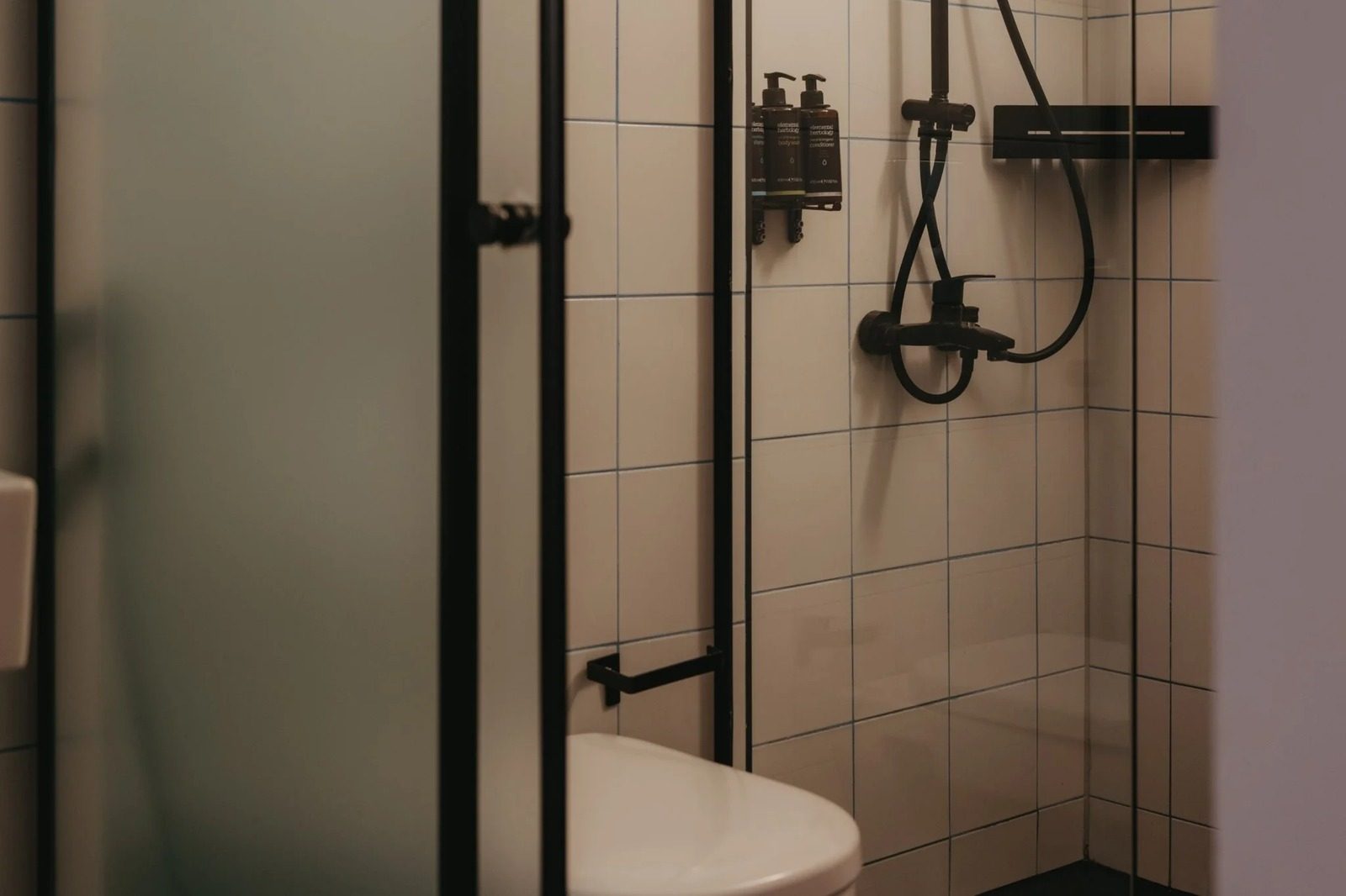 Bright Compact Studio – Downtown Cairo — Full bathroom 1 in Downtown Cairo, near Tahrir Square and Talaat Harb St, Egypt