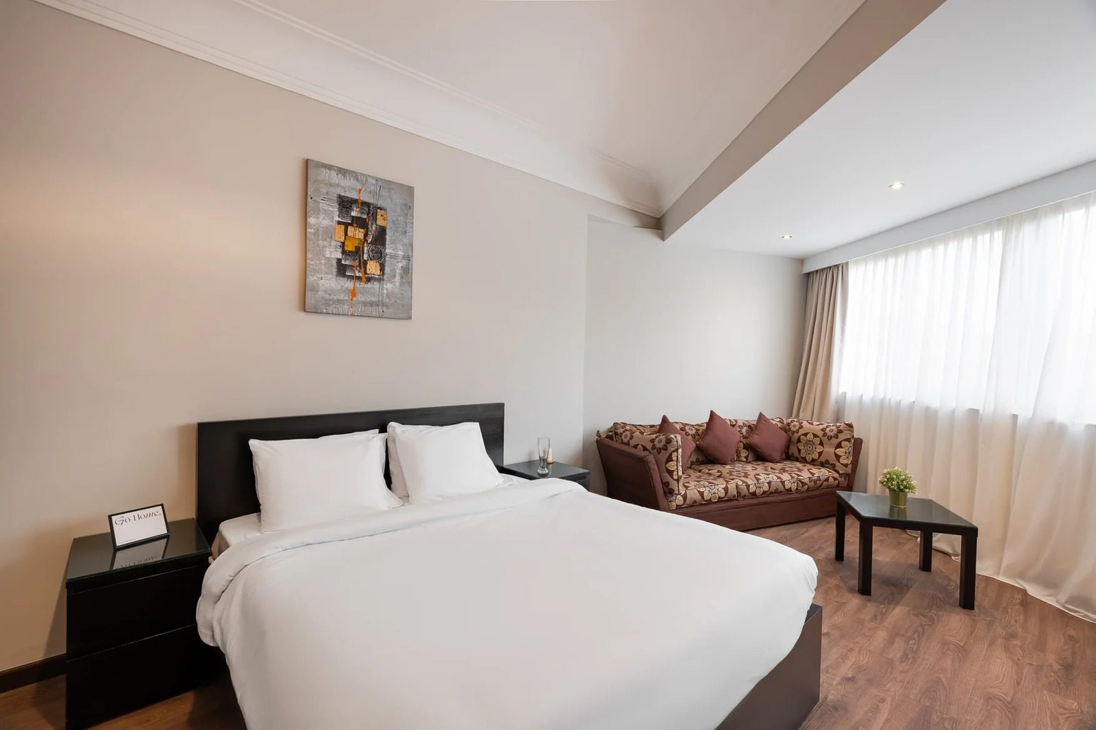 3BR Apartment – City View – Zamalek — Bedroom 1 in Nile side of Zamalek, Cairo, Egypt