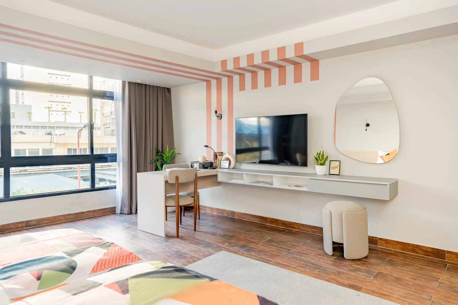 Studio – City View – Giza — Bedroom 1 in Giza Nile side, near Orman Botanical Garden & Cairo University, Egypt — photo 3