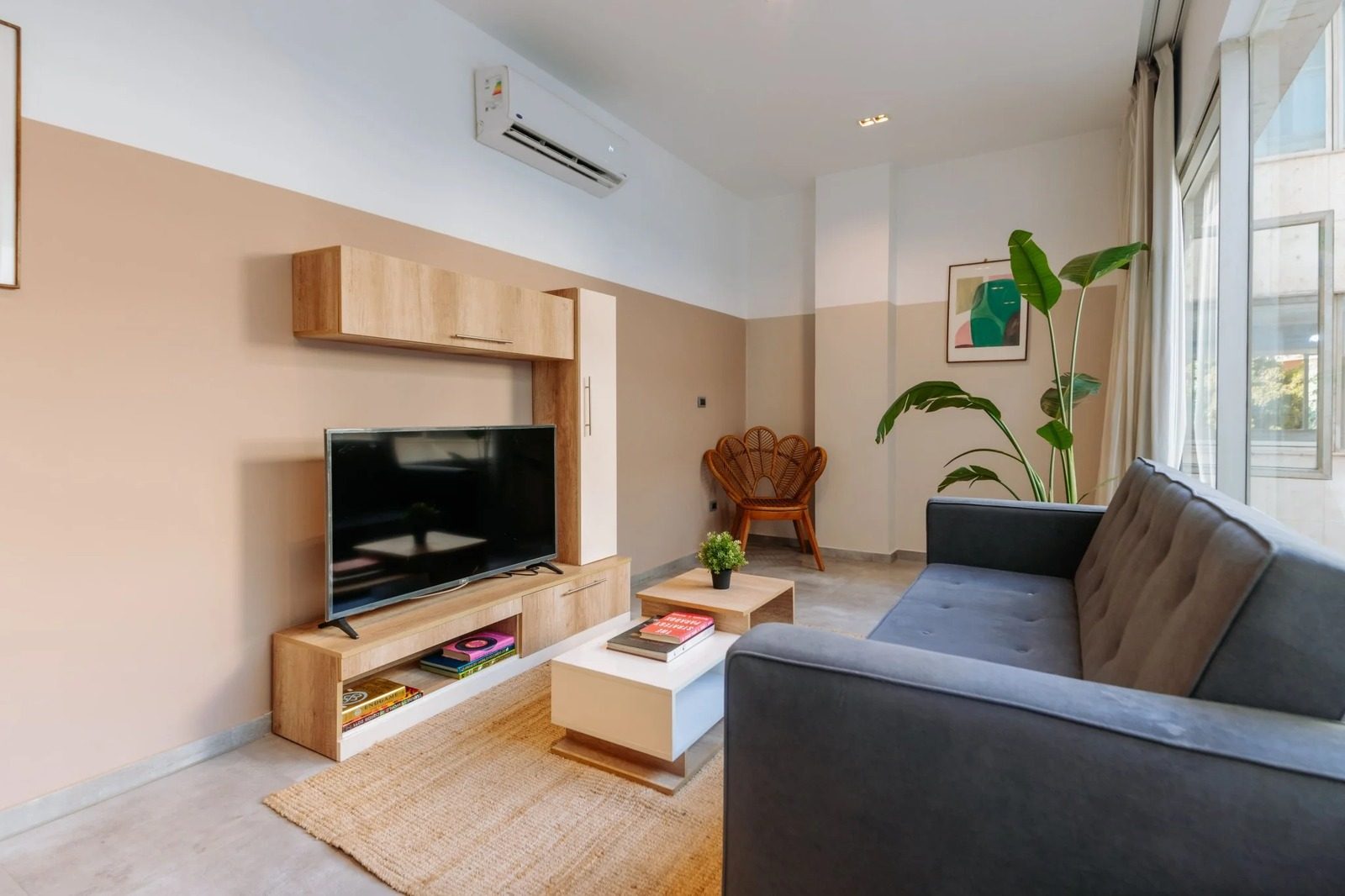 Serene 2BR Apartment – Zamalek — Living Room in Central Zamalek, Cairo — close to 26th of July St, Egypt — photo 2