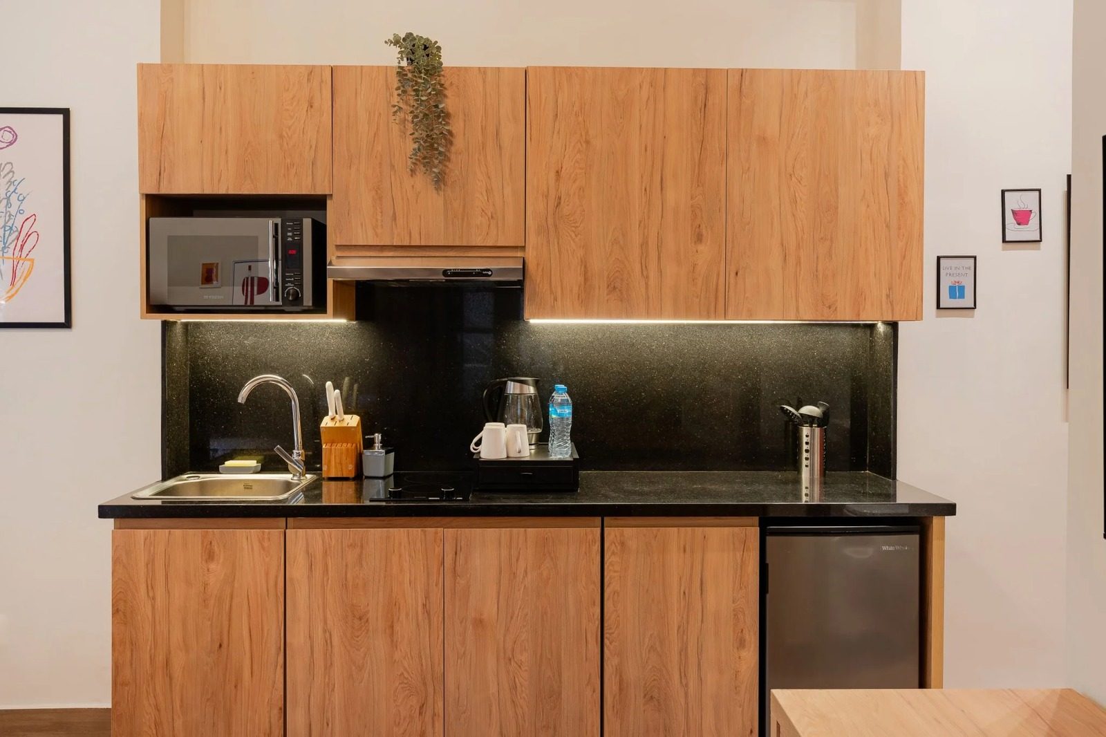 King Studio – Zamalek — Full Kitchen in Zamalek, Cairo, Egypt