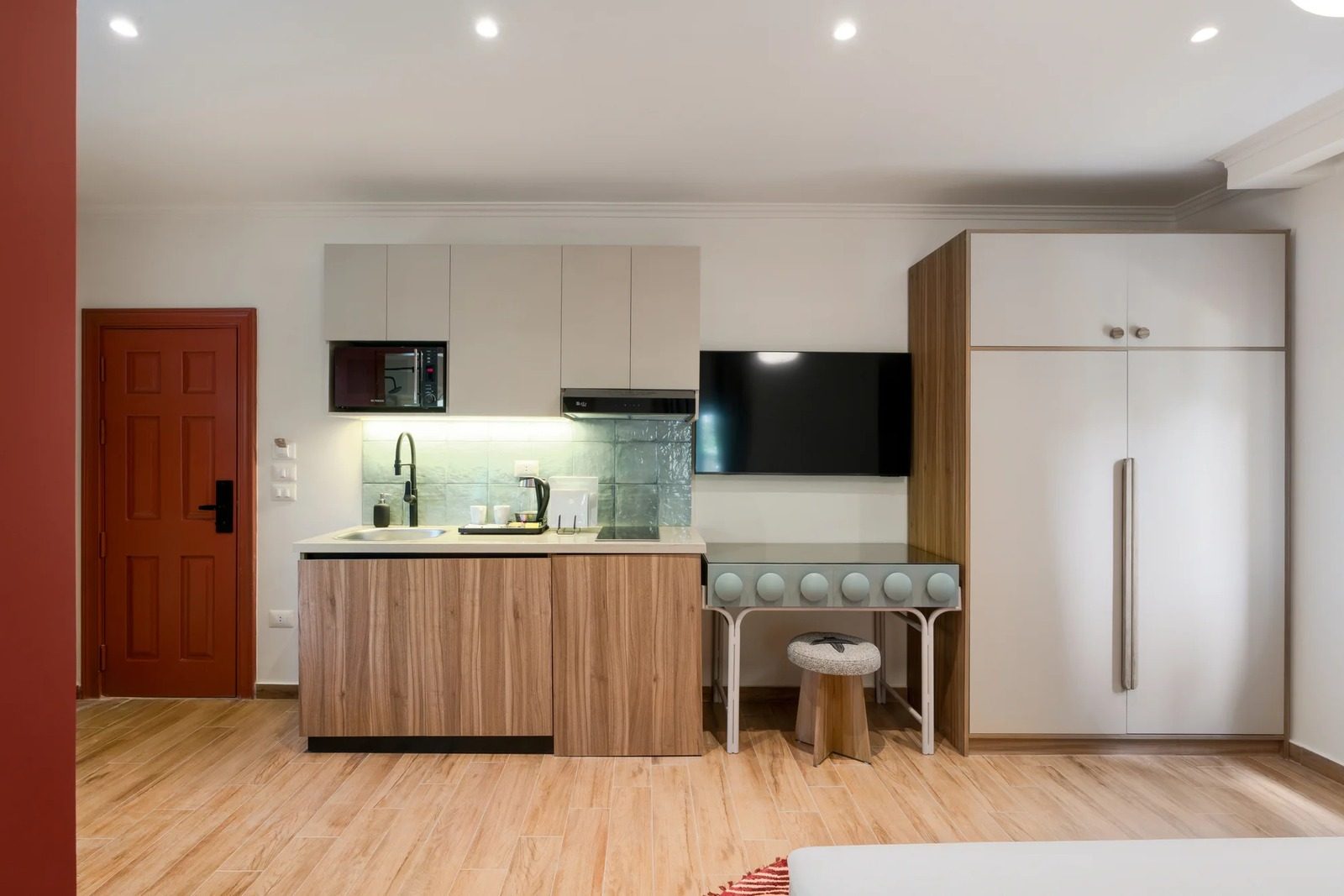Modern 1BR Apartment – Zamalek — Full Kitchen in Zamalek, Cairo, Egypt