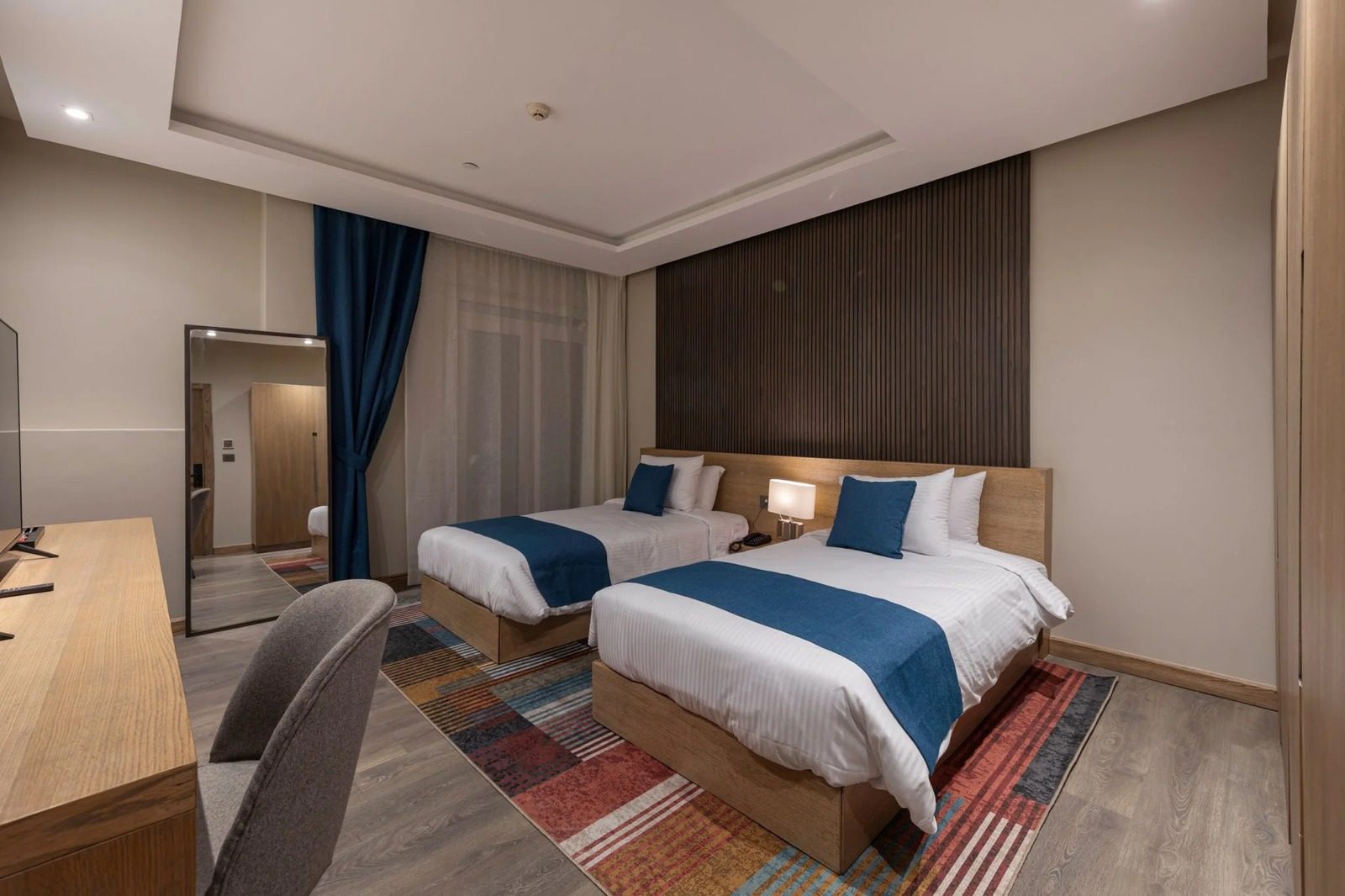 Superior Twin Room – Nile-front Hotel, Zamalek — Bedroom 1 in Northern Zamalek on the Nile, Cairo, Egypt