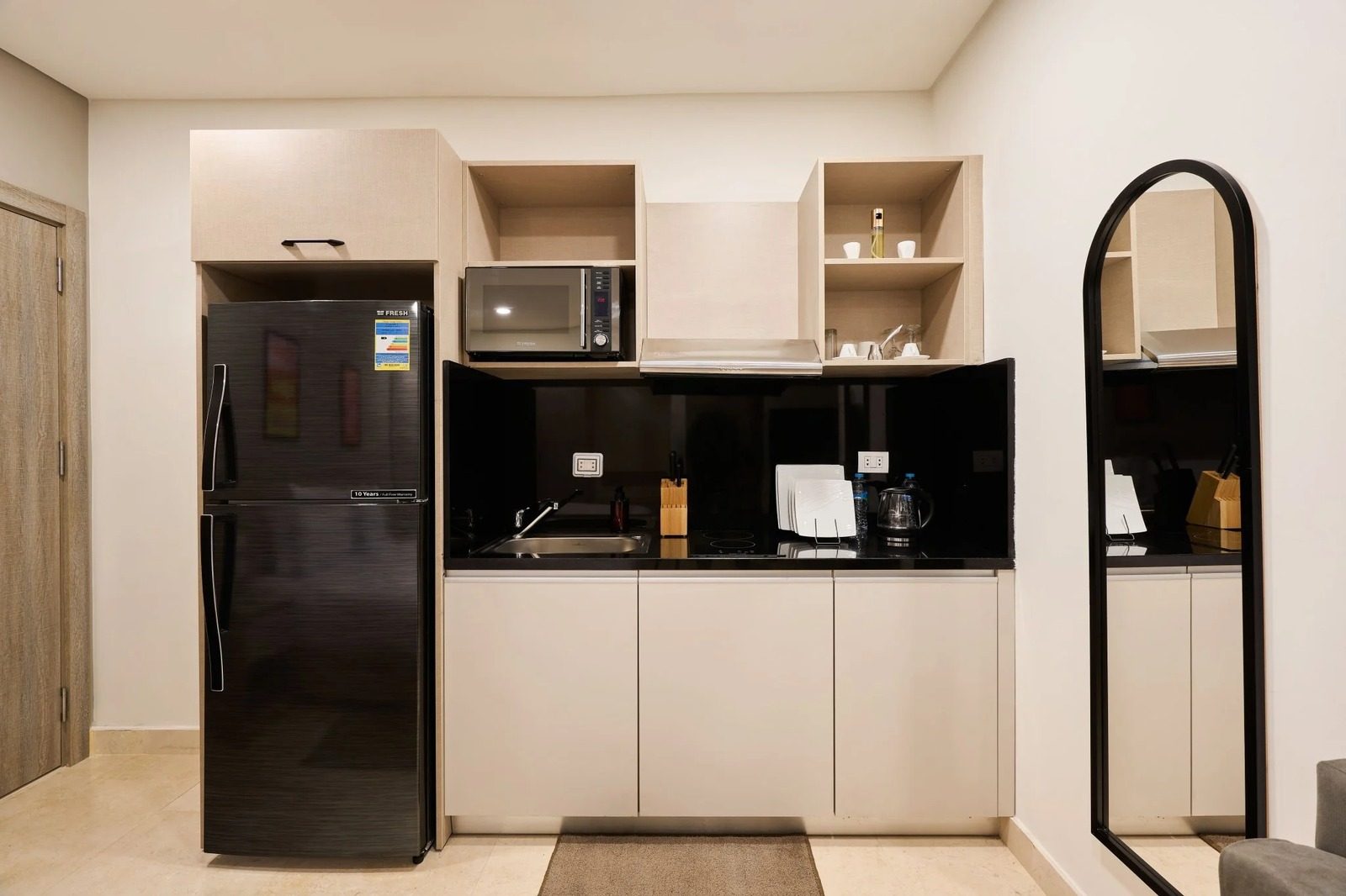 Superior Studio with Sofa – New Cairo — Full Kitchen in Fifth Settlement, New Cairo — near 90th Street, Egypt
