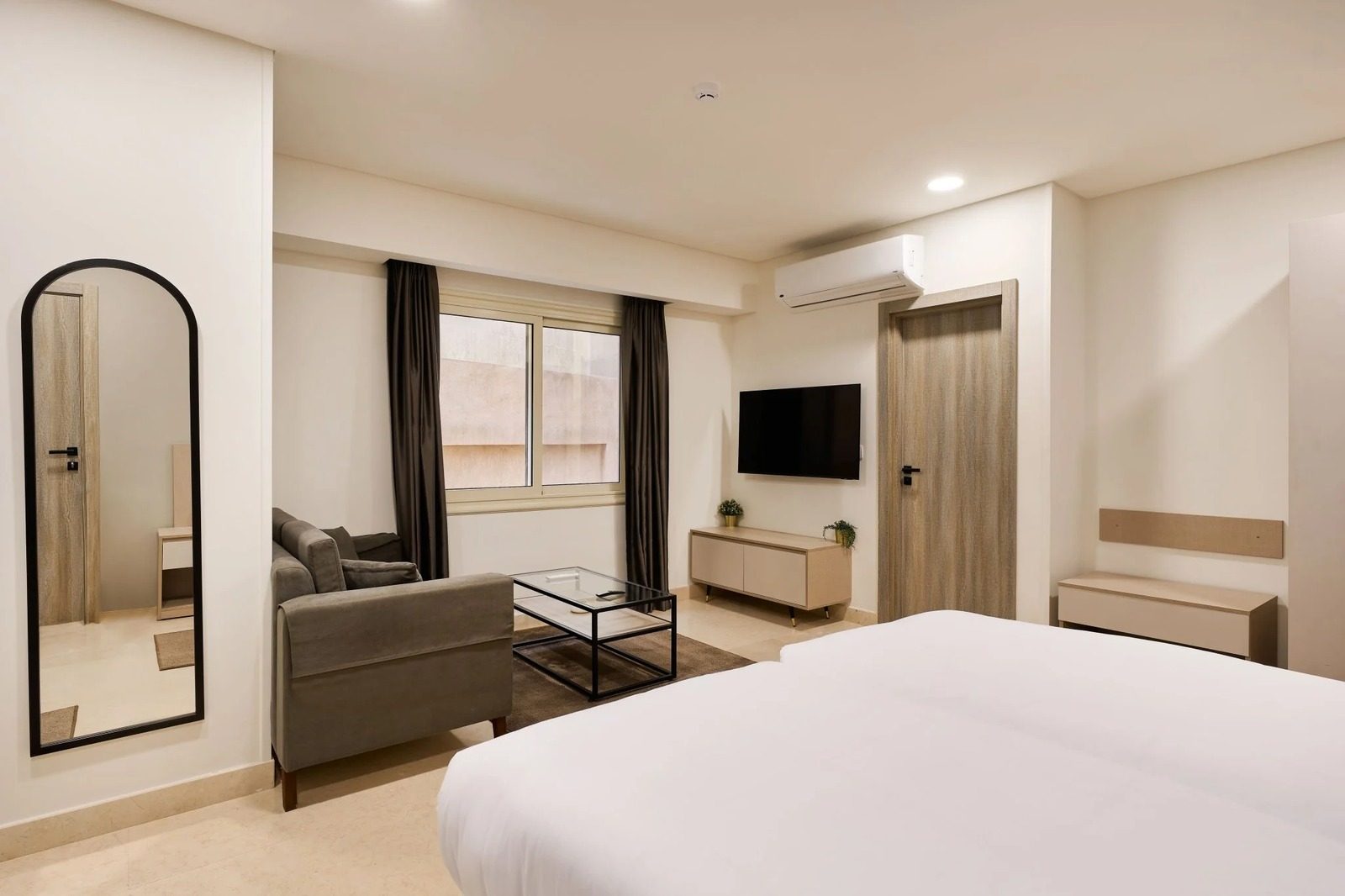 Superior Studio with Sofa – New Cairo — Bedroom 1 in Fifth Settlement, New Cairo — near 90th Street, Egypt — photo 2