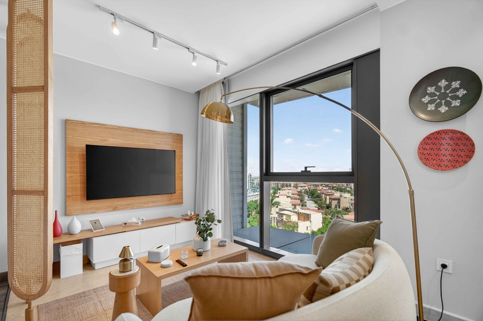 Welcoming Studio – Sheikh Zayed – ZED Towers — Living Room in ZED Towers, Sheikh Zayed, Egypt