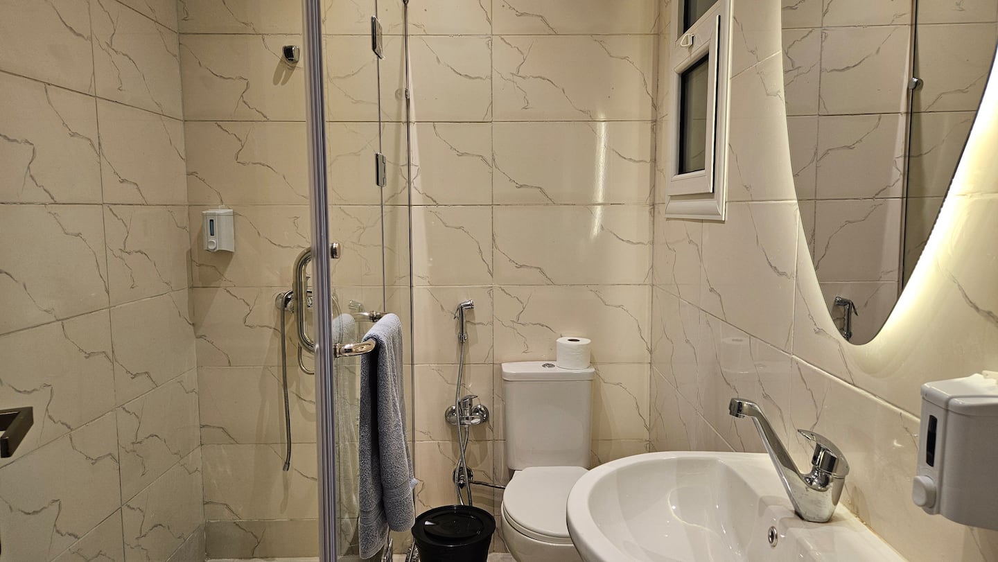 DHB STAYS | Luxury 1BR Tahrir Square | B-207 — Full bathroom 1 in Downtown Cairo (Marouf), Cairo Governorate, Egypt, Egypt — photo 2