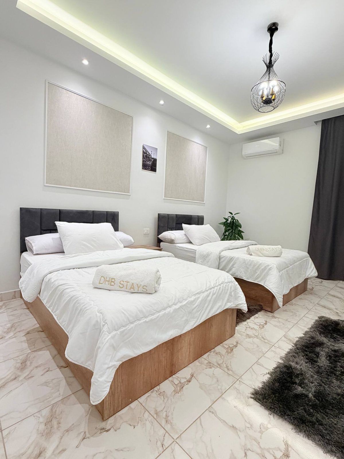 DHB STAYS | Spacious 2BR Downtown Cairo | G-104 — Bedroom 1 in Downtown Cairo (Marouf), Cairo Governorate, Egypt, Egypt — photo 2