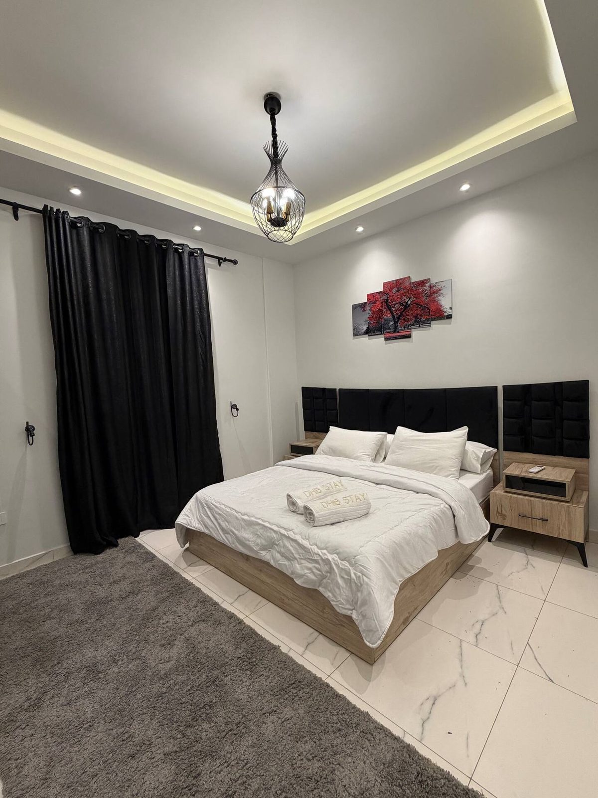 DHB STAYS | Modern 1BR Near Tahrir | G-201 — Bedroom 1 in Downtown Cairo (Marouf), Cairo Governorate, Egypt, Egypt — photo 3