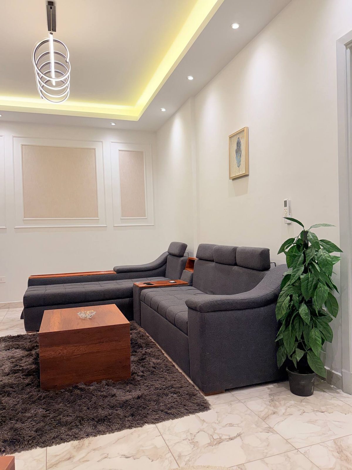 DHB STAYS | Family 2BR Tahrir Square | G-204 — Living Room in Downtown Cairo (Marouf), Cairo Governorate, Egypt, Egypt — photo 2