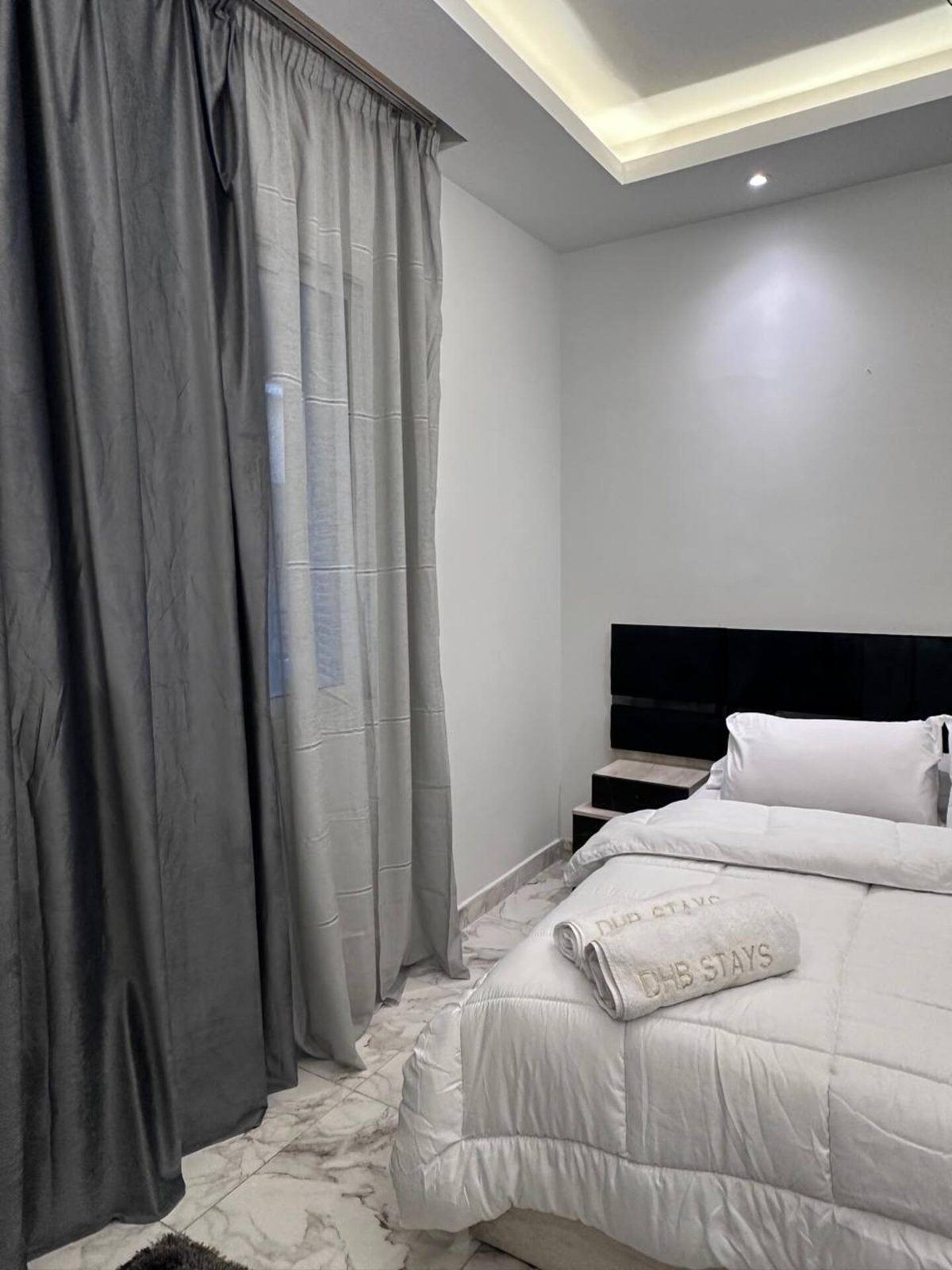DHB STAYS | 1BR Flat Downtown Cairo | G-101 — Bedroom 1 in Downtown Cairo (Marouf), Cairo Governorate, Egypt, Egypt — photo 2