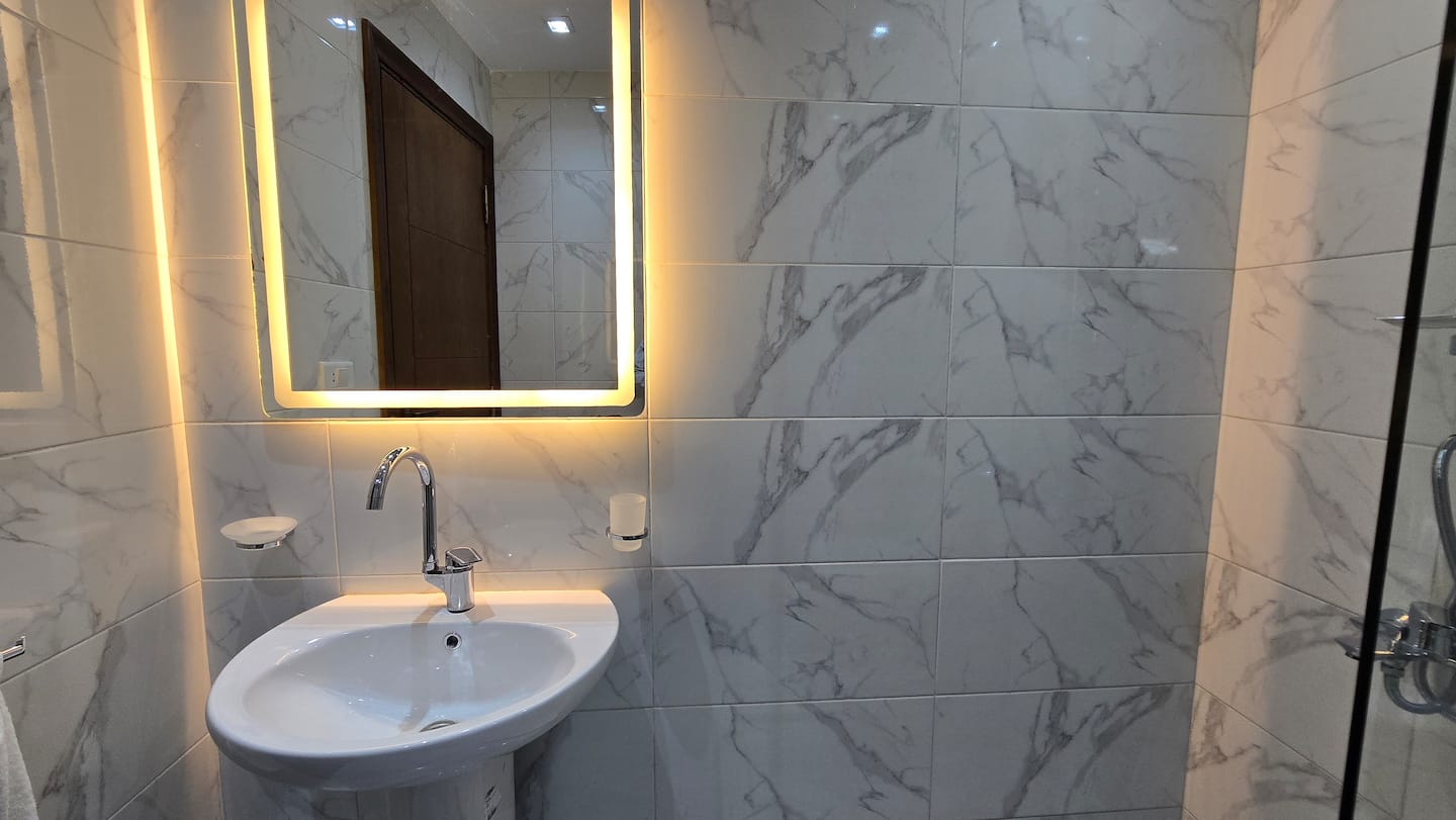 DHB STAYS | Downtown City View 1BR | B-603 — Full bathroom 1 in Downtown Cairo (Marouf), Cairo Governorate, Egypt, Egypt